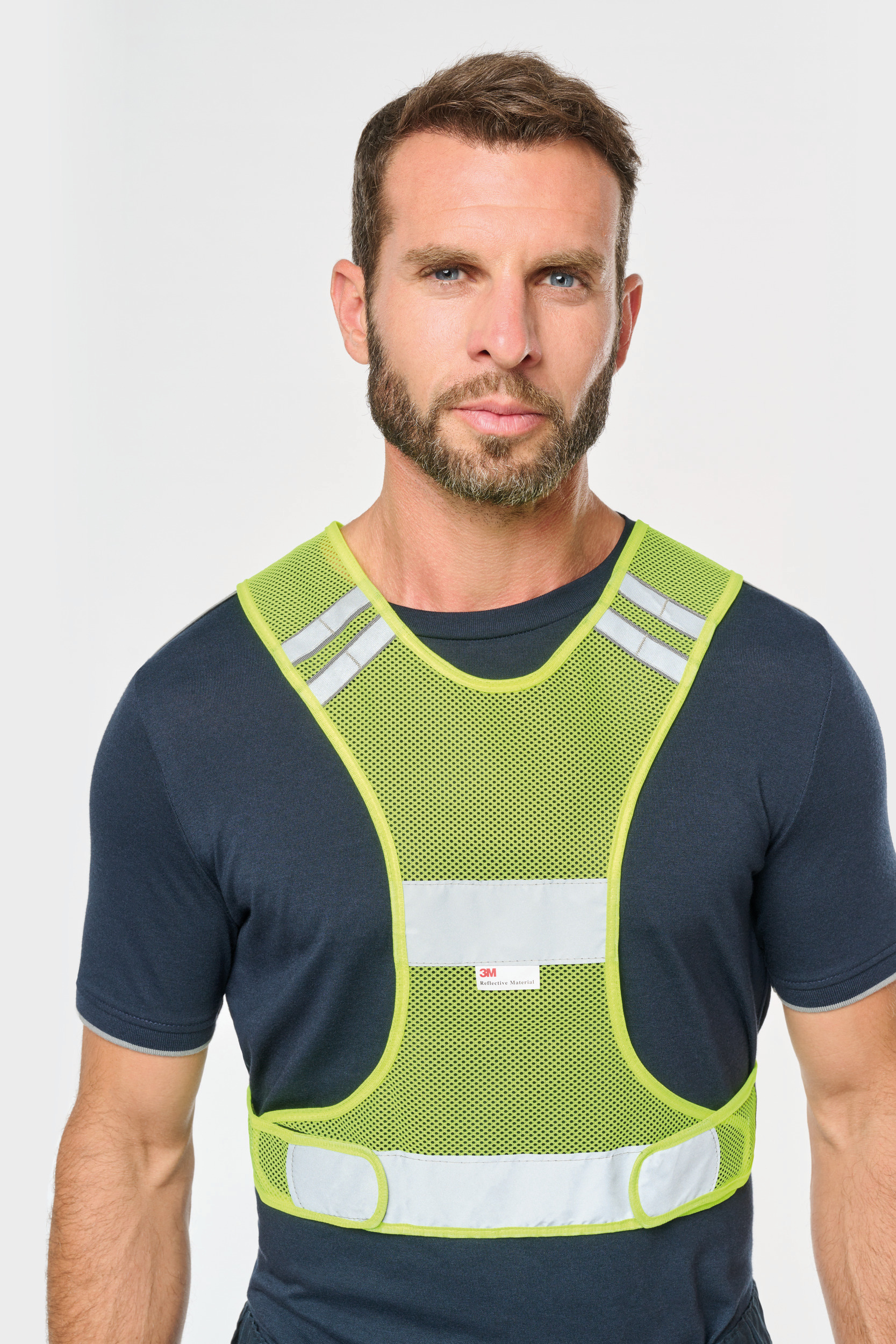 Miniature 3 pour Gilet en filet fluorescent