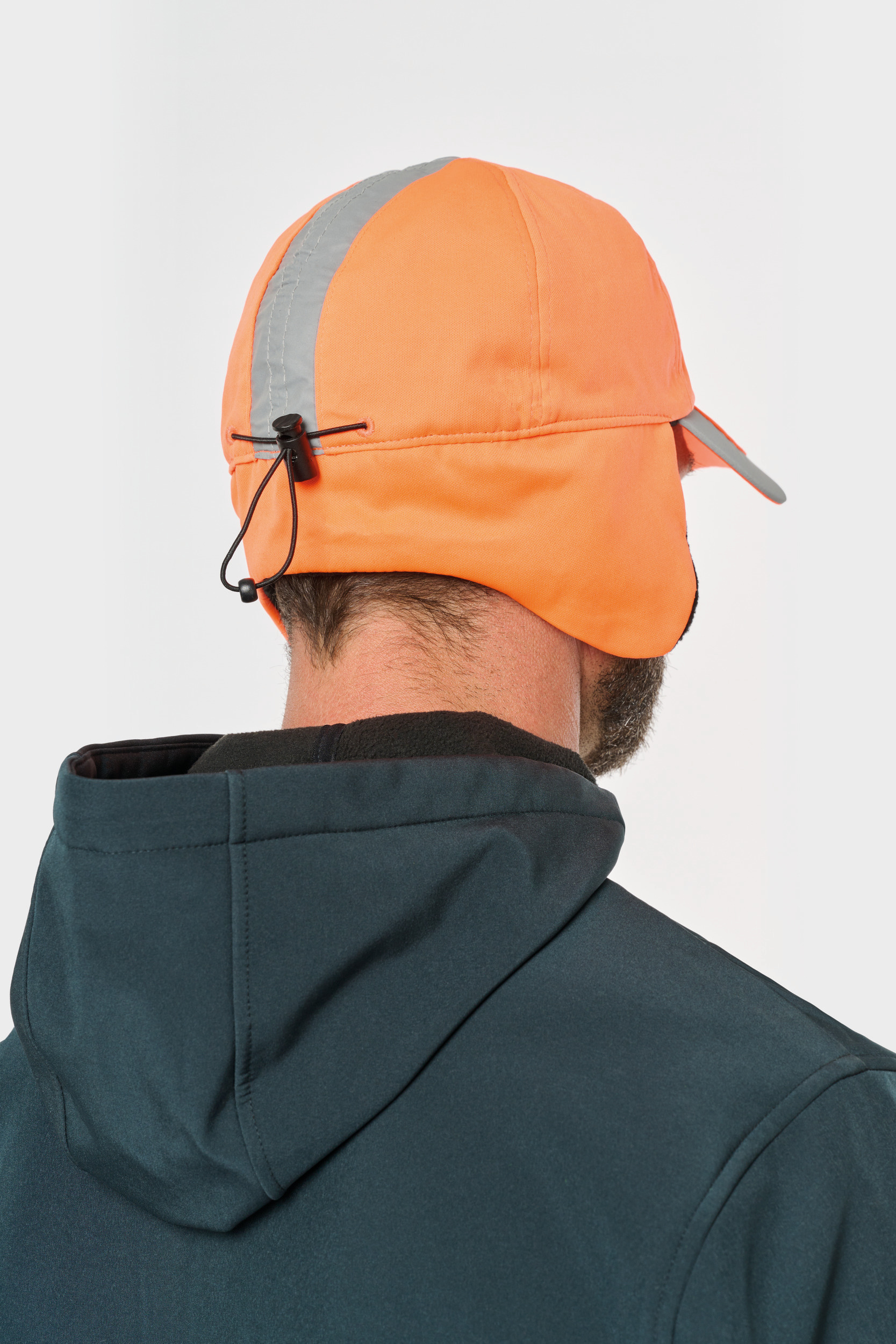 Miniature 4 pour Casquette hiver fluorescente - 6 panneaux