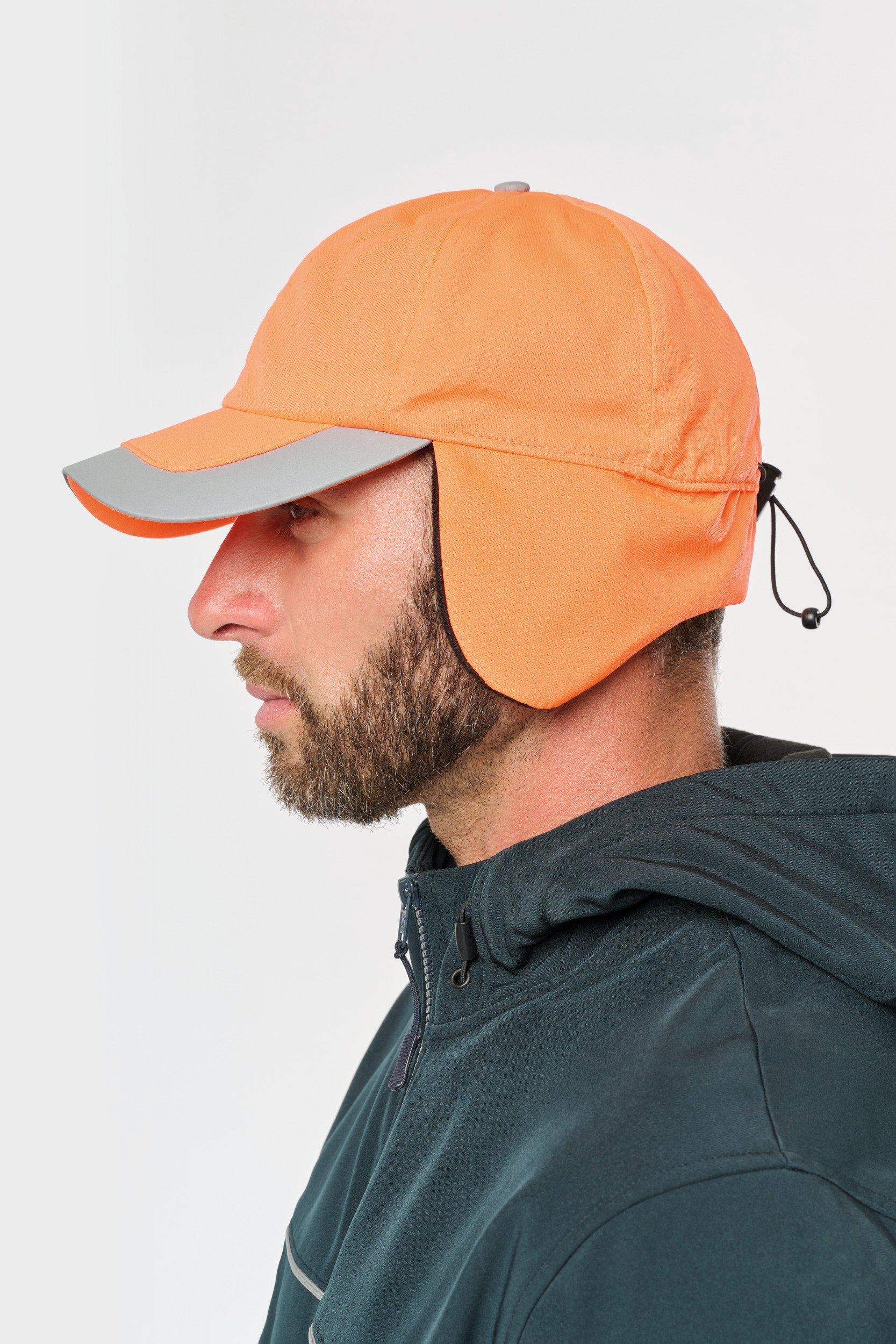 Miniature 3 pour Casquette hiver fluorescente - 6 panneaux