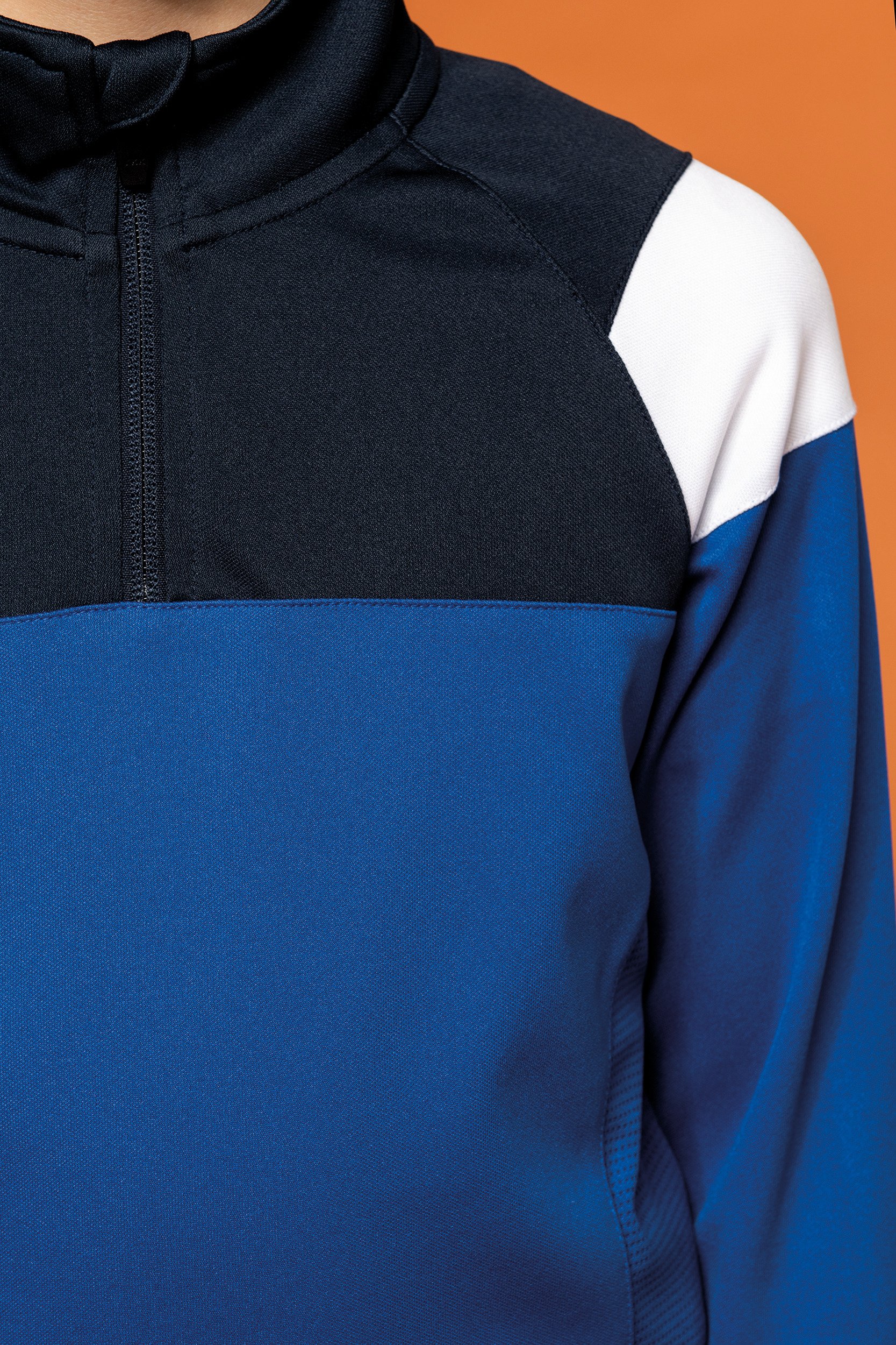 Miniature 9 pour Sweat d'entrainement 1/4 zip enfant