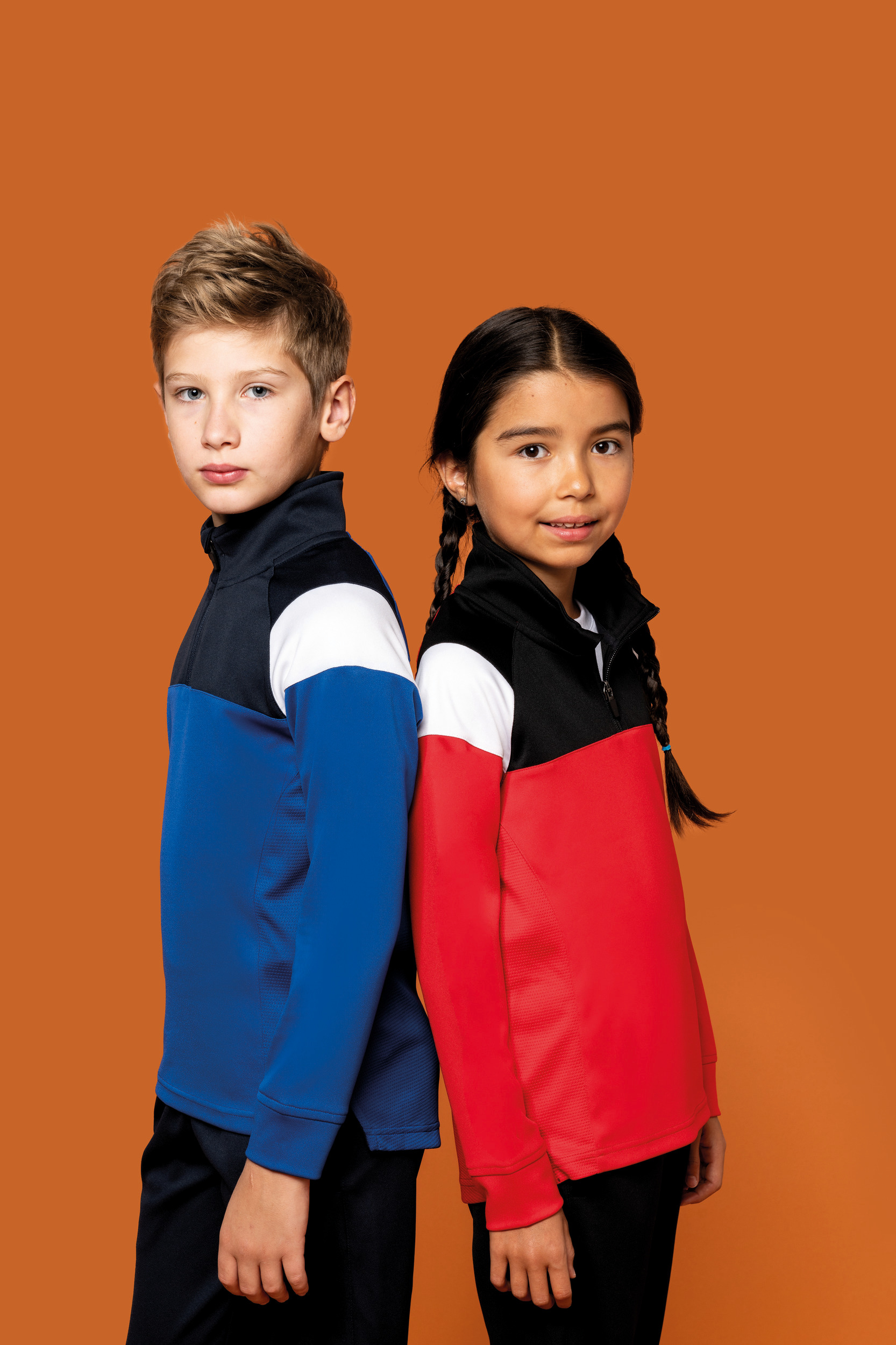 Miniature 1 pour Sweat d'entrainement 1/4 zip enfant