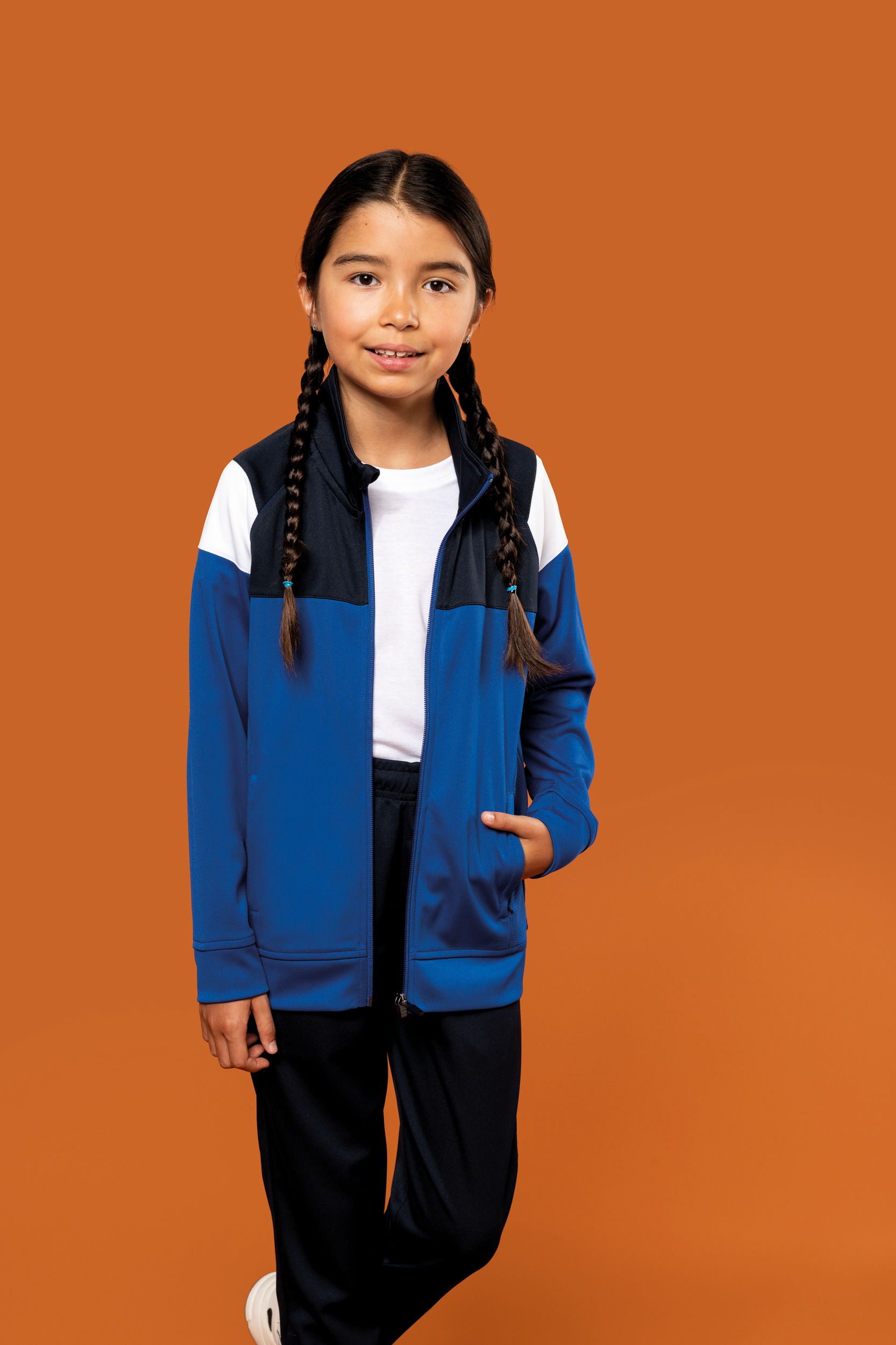 Miniature 3 pour Veste de survêtement zippée enfant