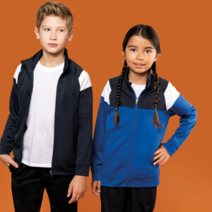 Visuel Veste de survêtement zippée enfant