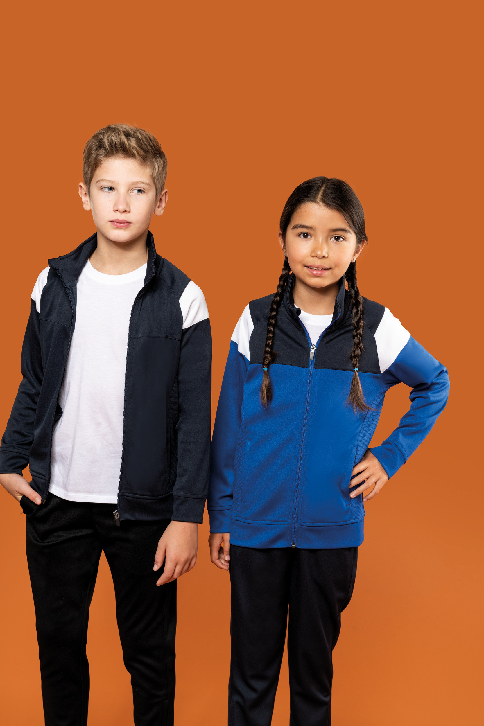 Miniature 1 pour Veste de survêtement zippée enfant