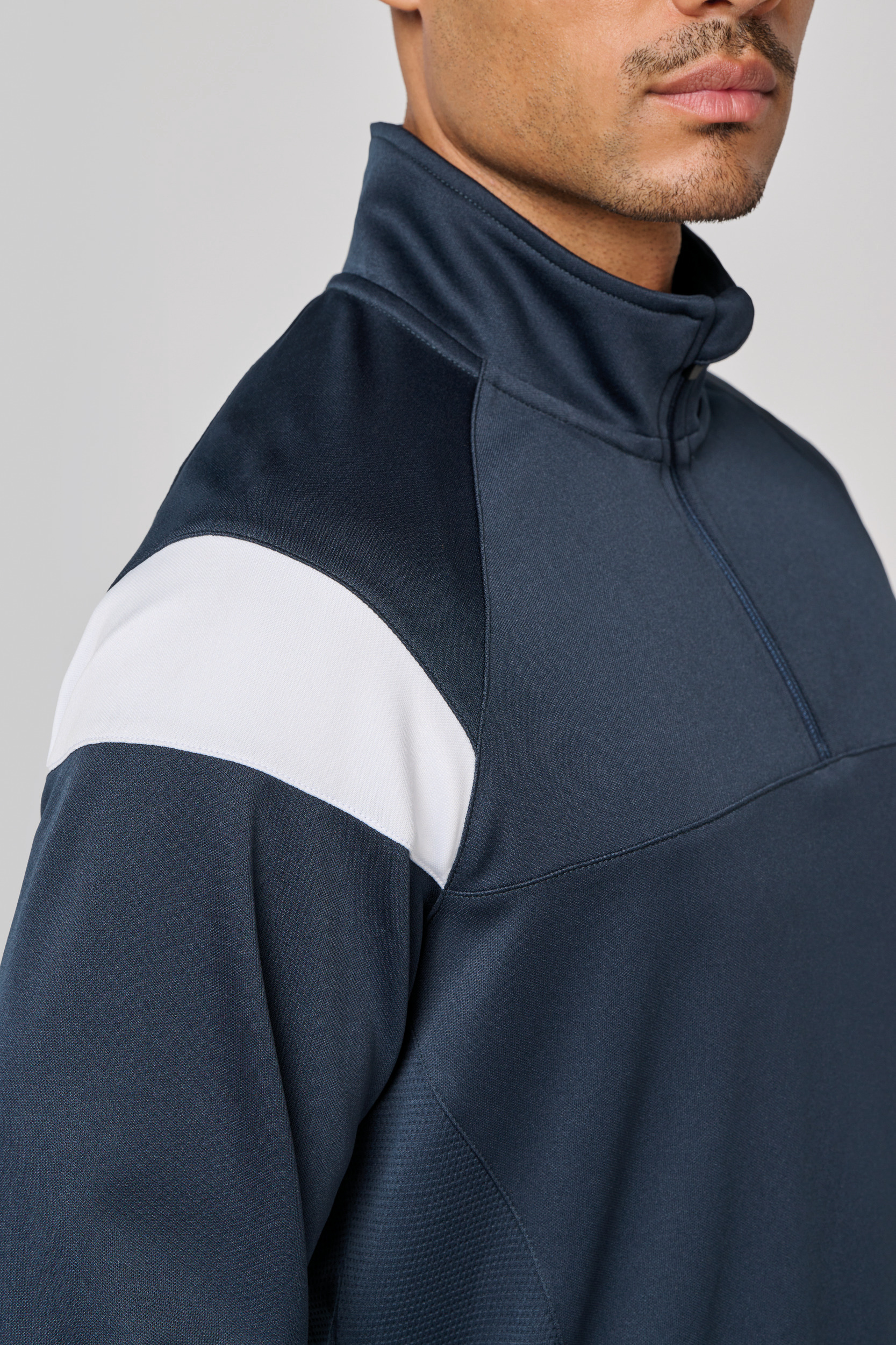 Miniature 16 pour Sweat d'entrainement 1/4 zip unisexe