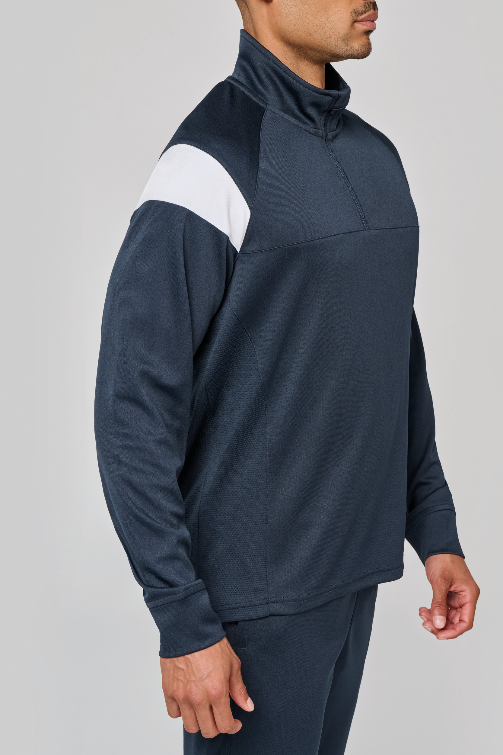 Miniature 17 pour Sweat d'entrainement 1/4 zip unisexe