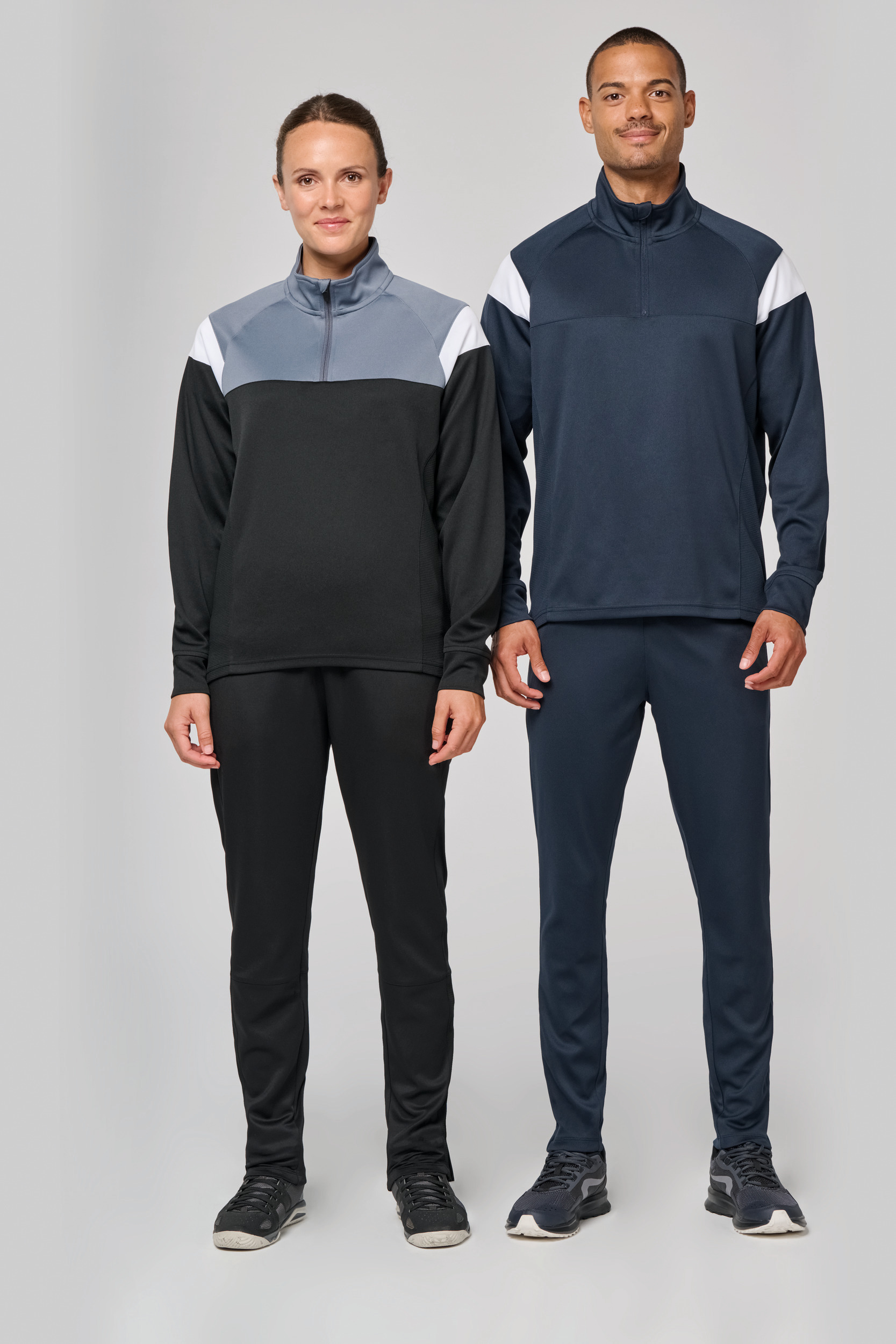 Miniature 14 pour Sweat d'entrainement 1/4 zip unisexe