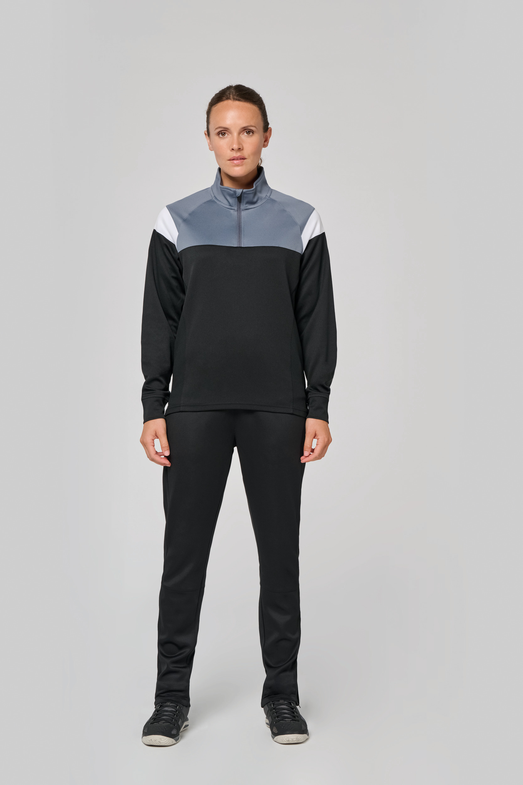Miniature 11 pour Sweat d'entrainement 1/4 zip unisexe