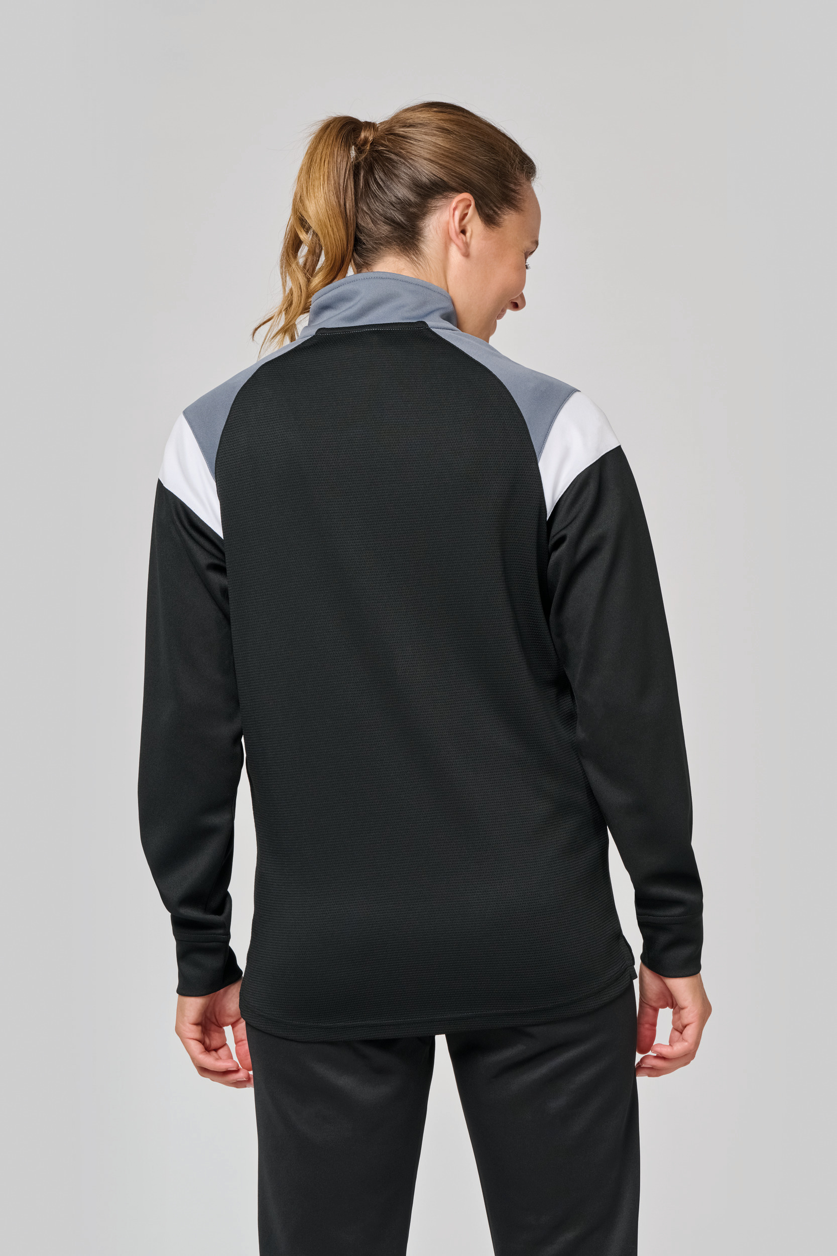 Miniature 7 pour Sweat d'entrainement 1/4 zip unisexe