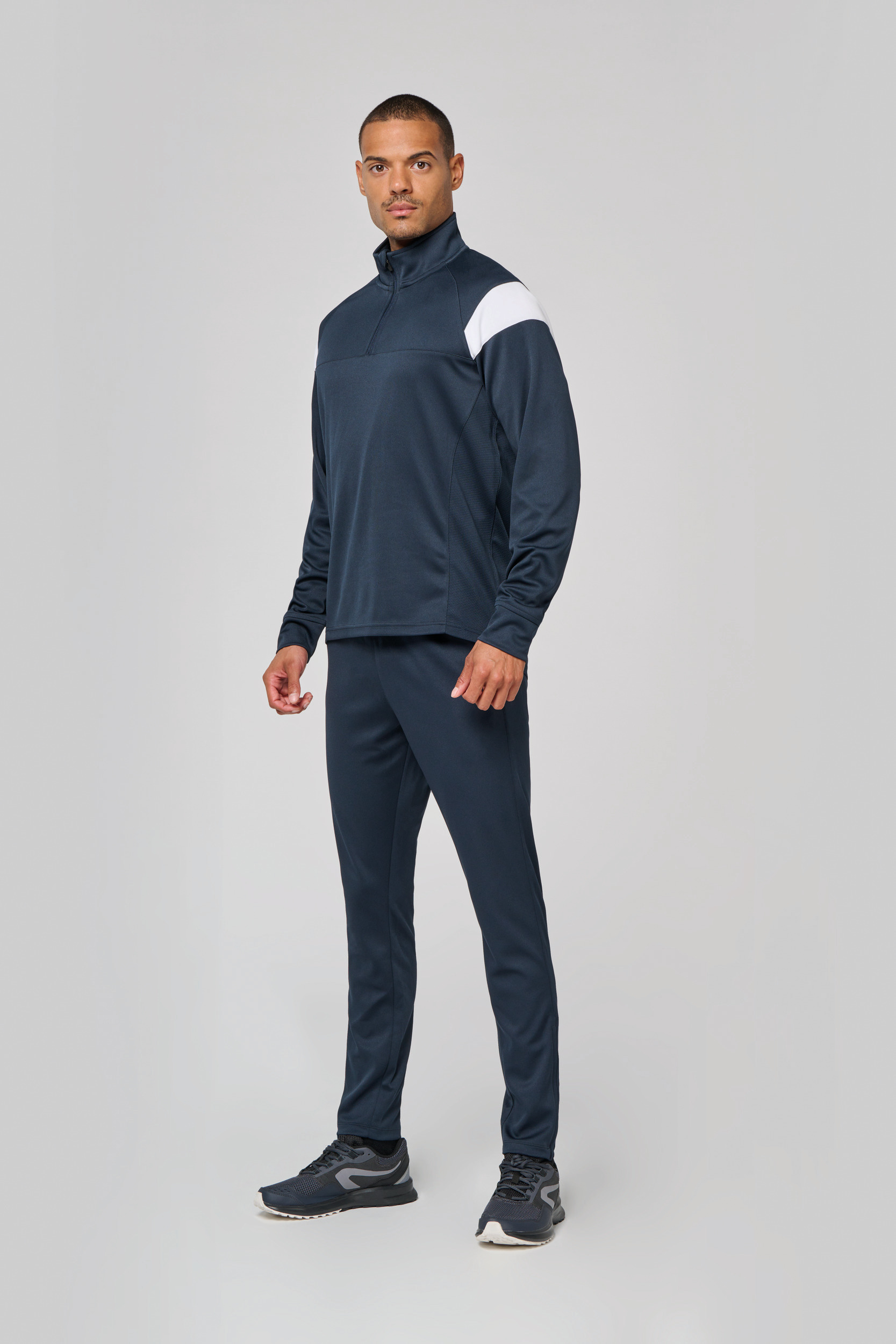 Miniature 3 pour Sweat d'entrainement 1/4 zip unisexe
