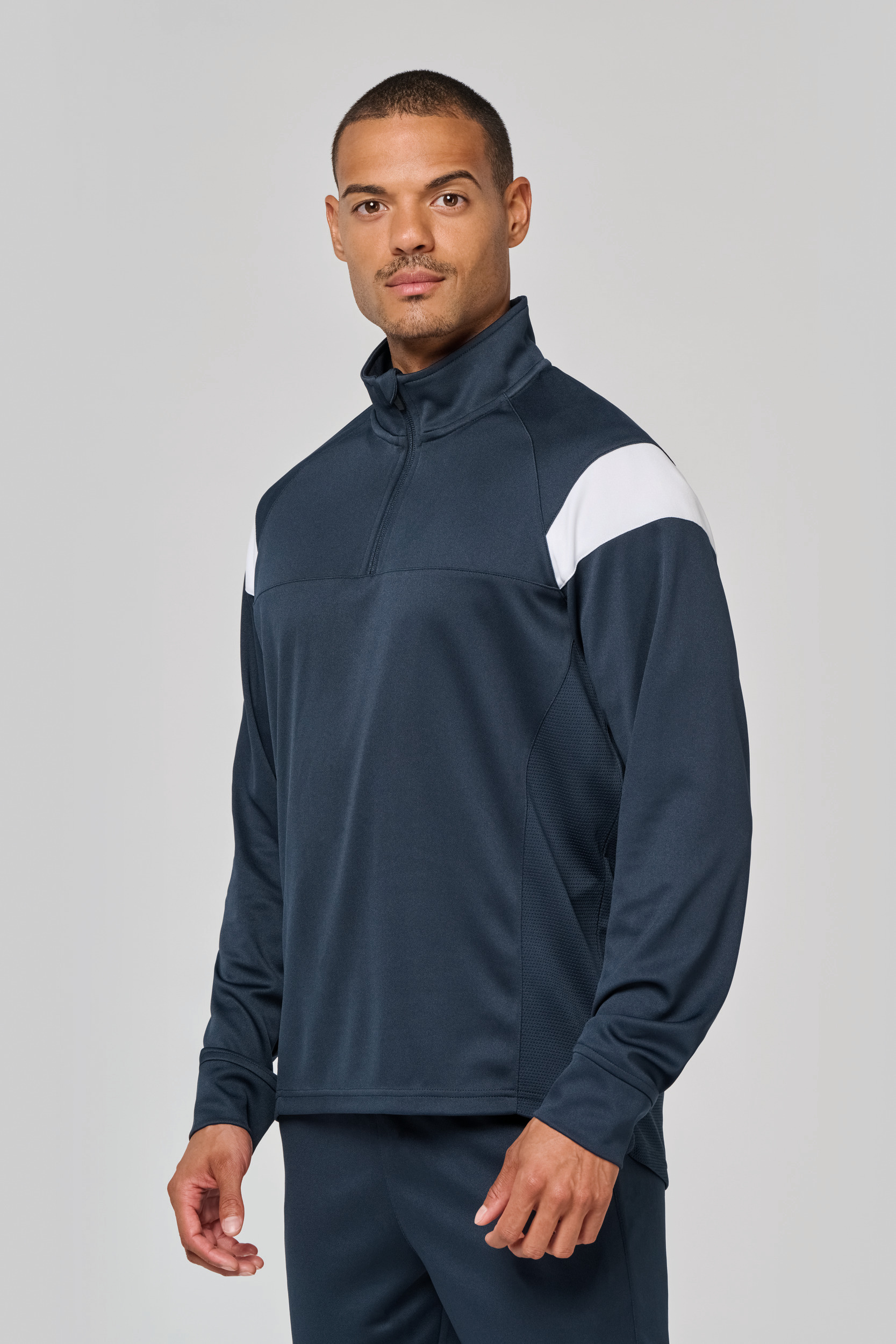 Miniature 2 pour Sweat d'entrainement 1/4 zip unisexe