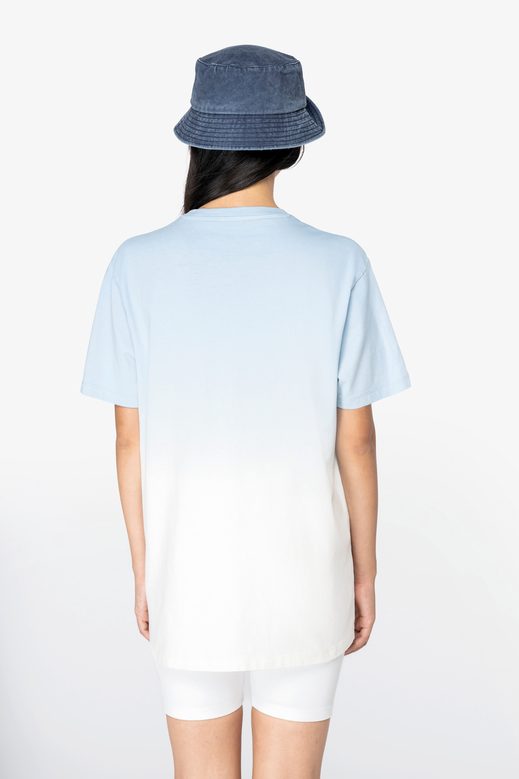 Miniature 4 pour T-shirt écoresponsable Dip Dye unisexe