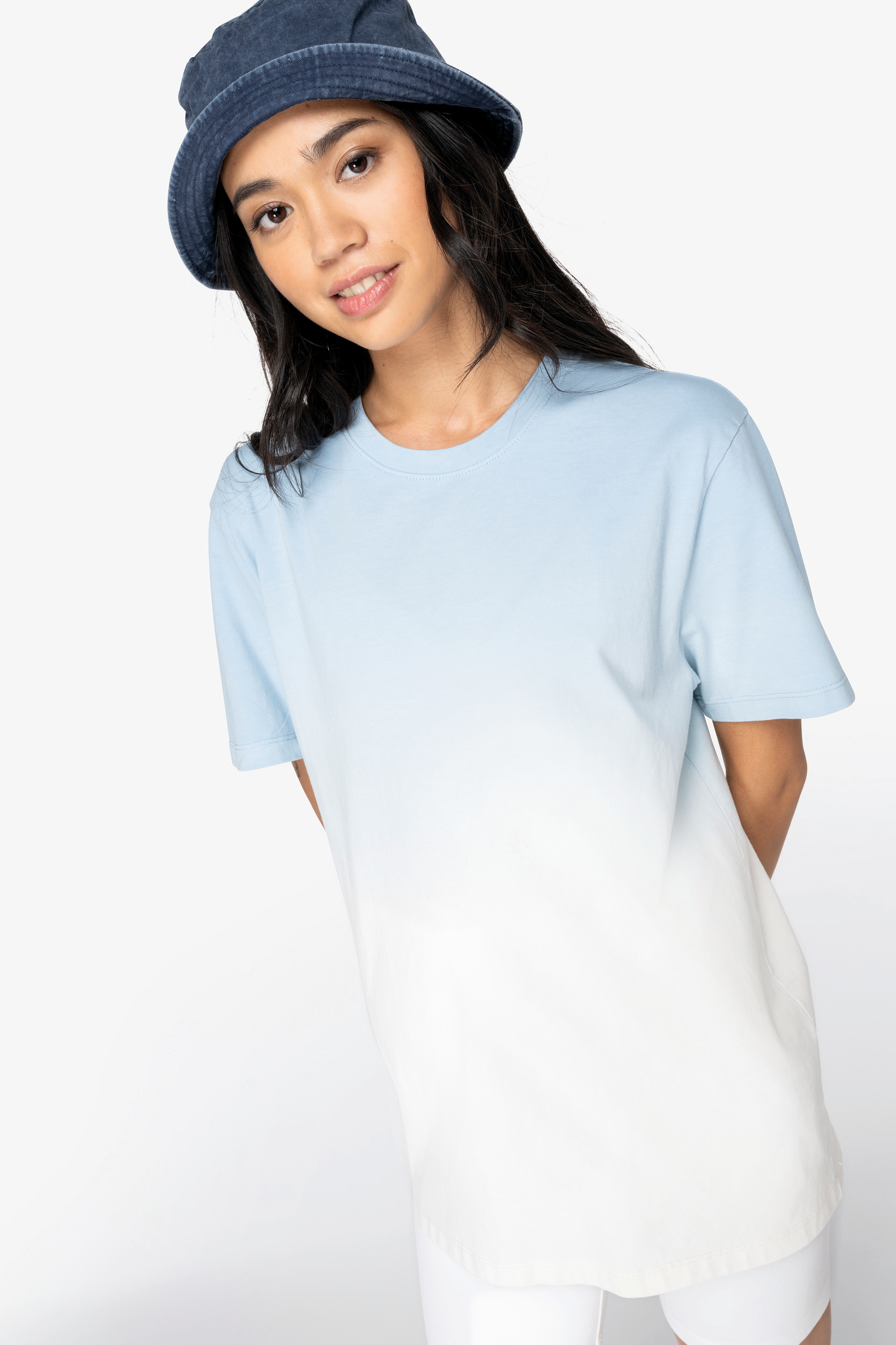 Miniature 3 pour T-shirt écoresponsable Dip Dye unisexe