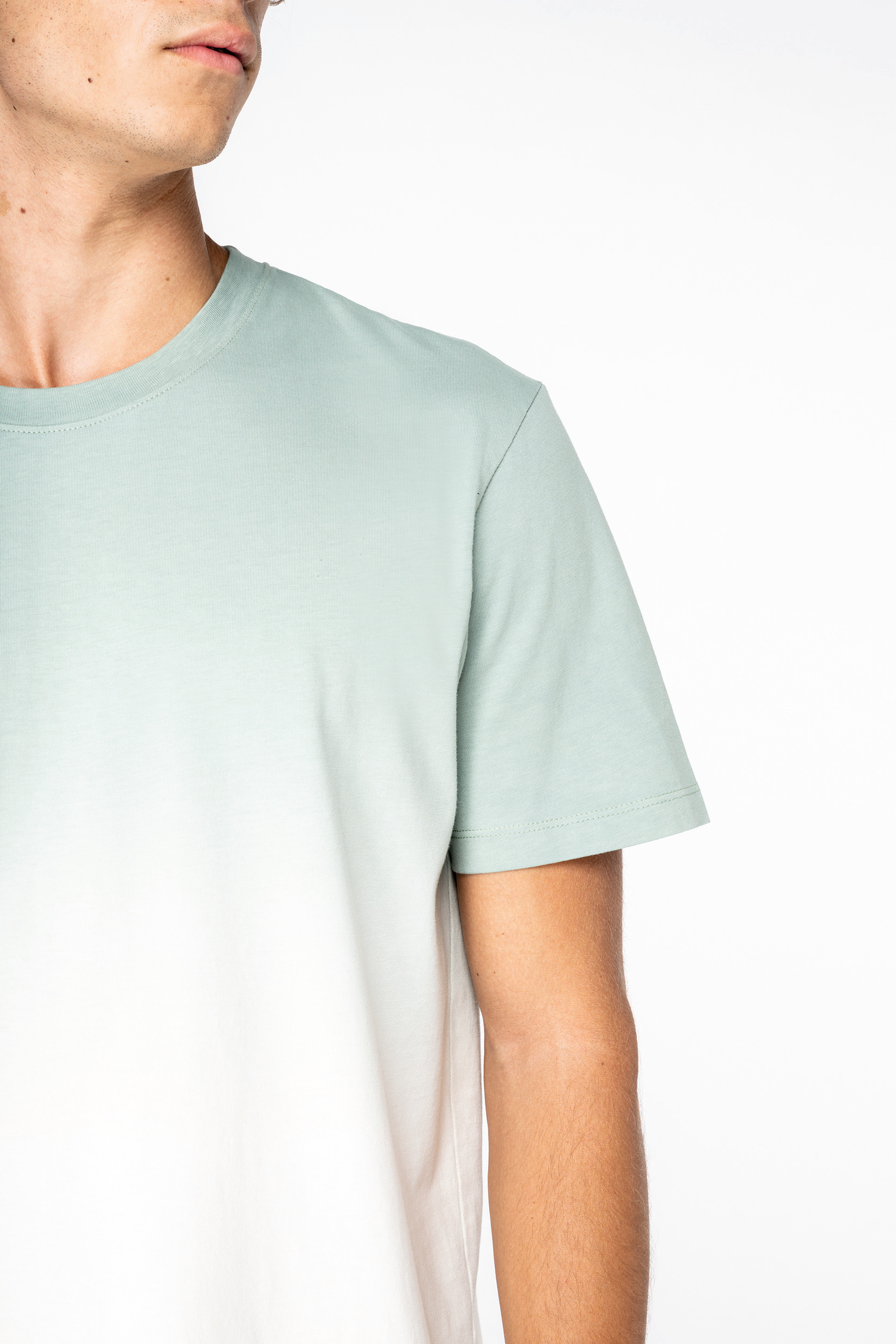 Miniature 6 pour T-shirt écoresponsable Dip Dye unisexe