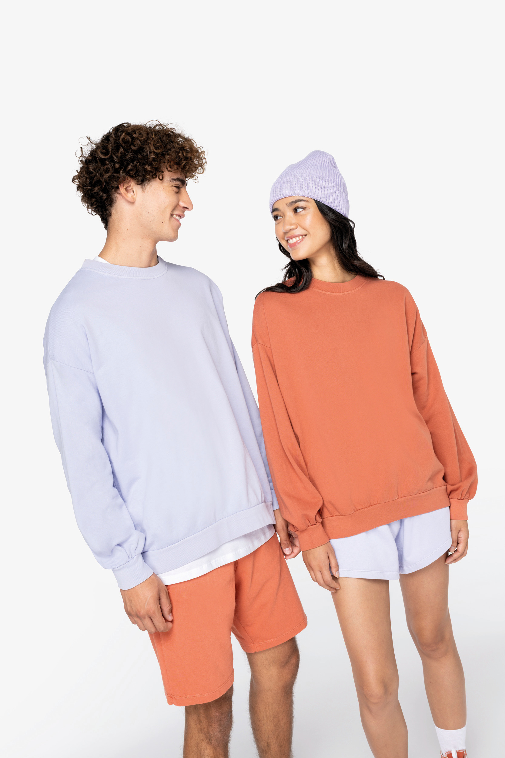 Miniature 1 pour Sweat-shirt écoresponsable oversize French Terry unisexe