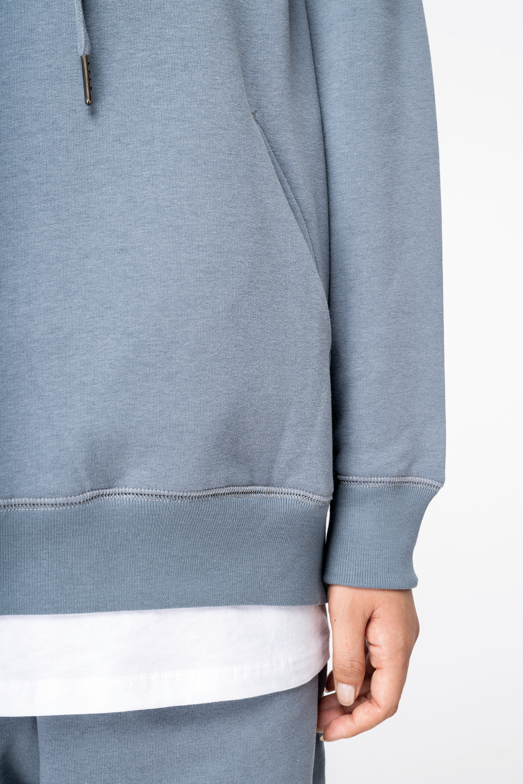 Miniature 6 pour Sweat-shirt écoresponsable à capuche raglan femme