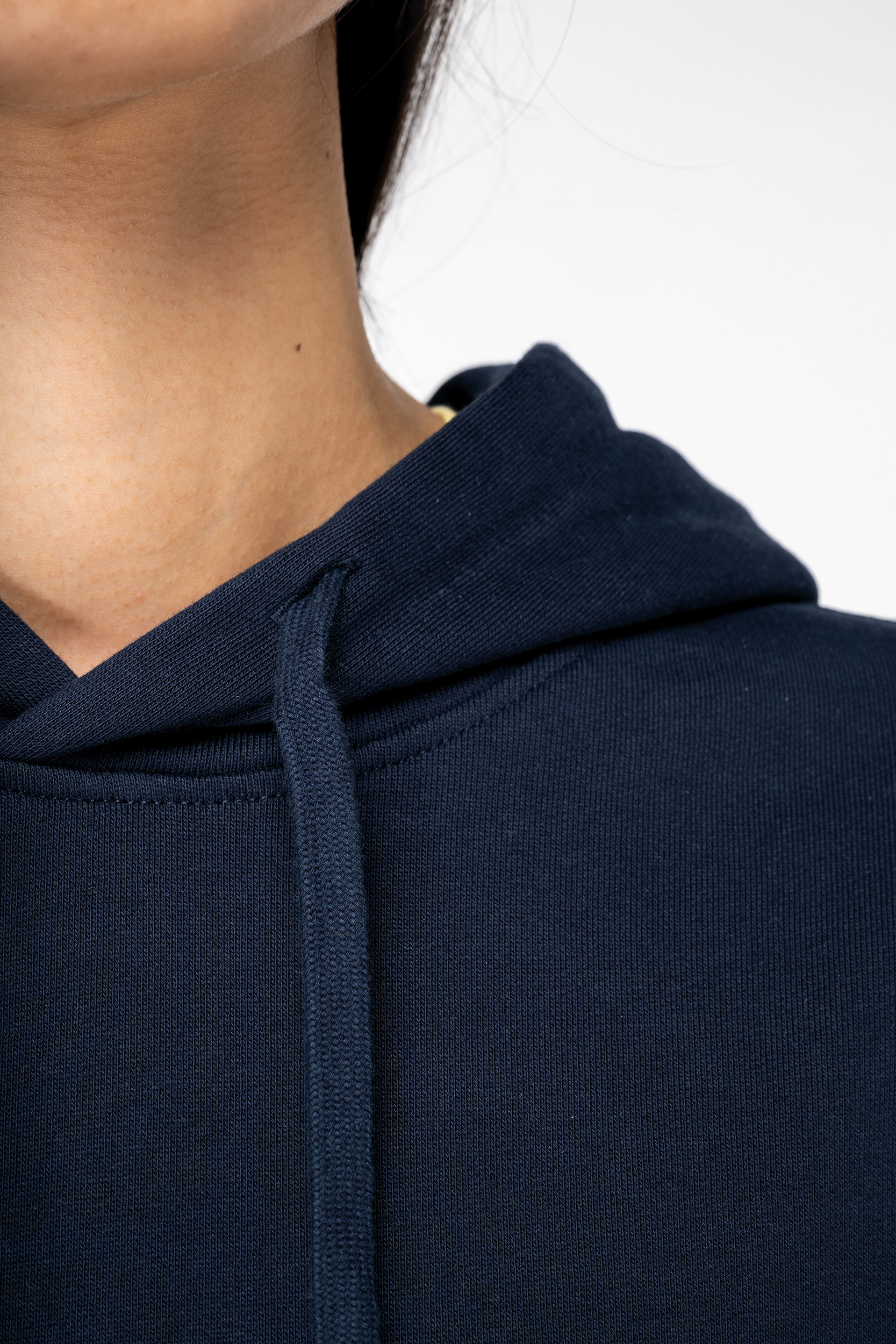 Miniature 8 pour Sweat-shirt écoresponsable à capuche  à épaules tombantes French Terry unisexe