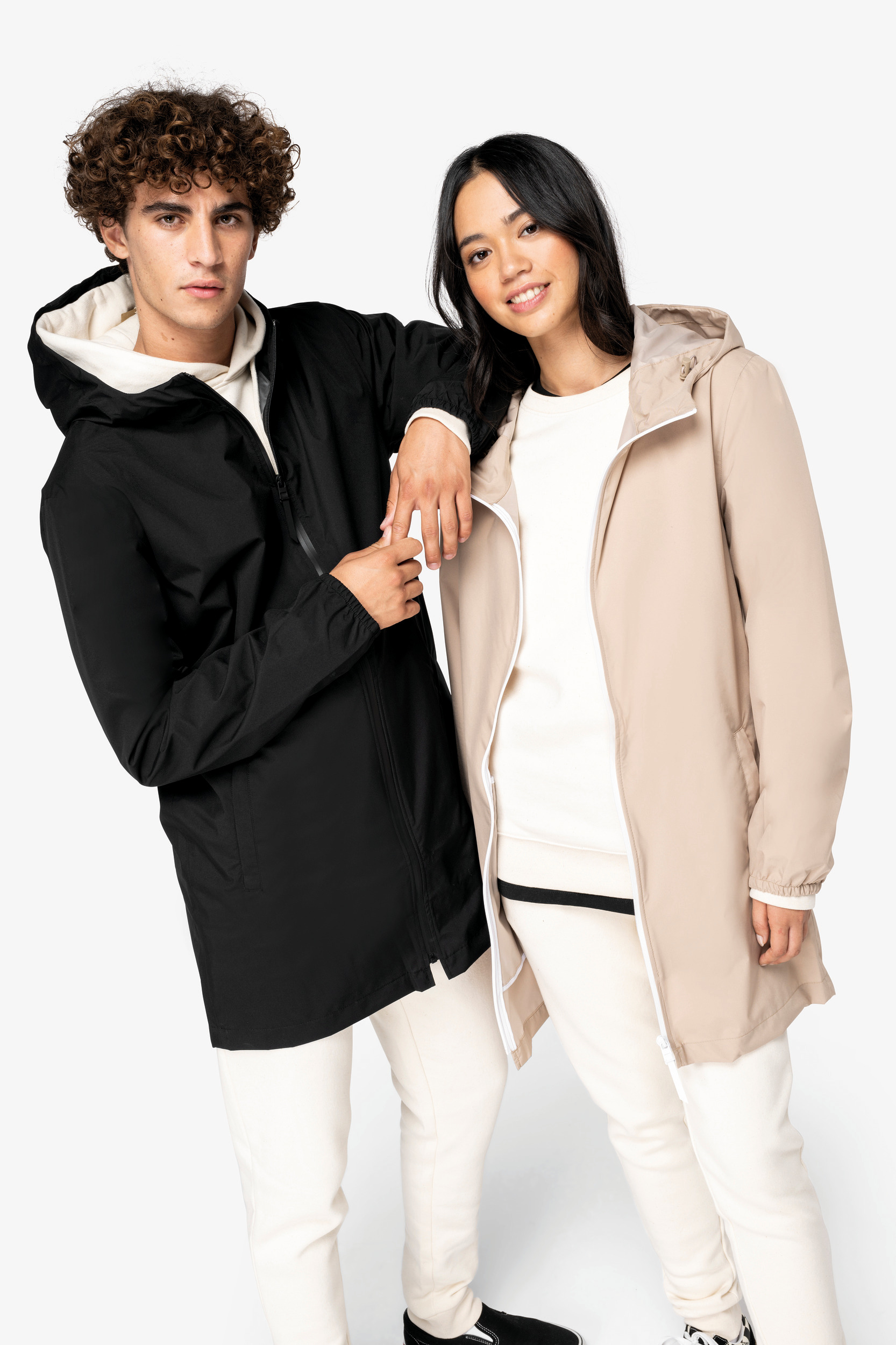 Miniature 1 pour Veste écoresponsable imperméable unisexe