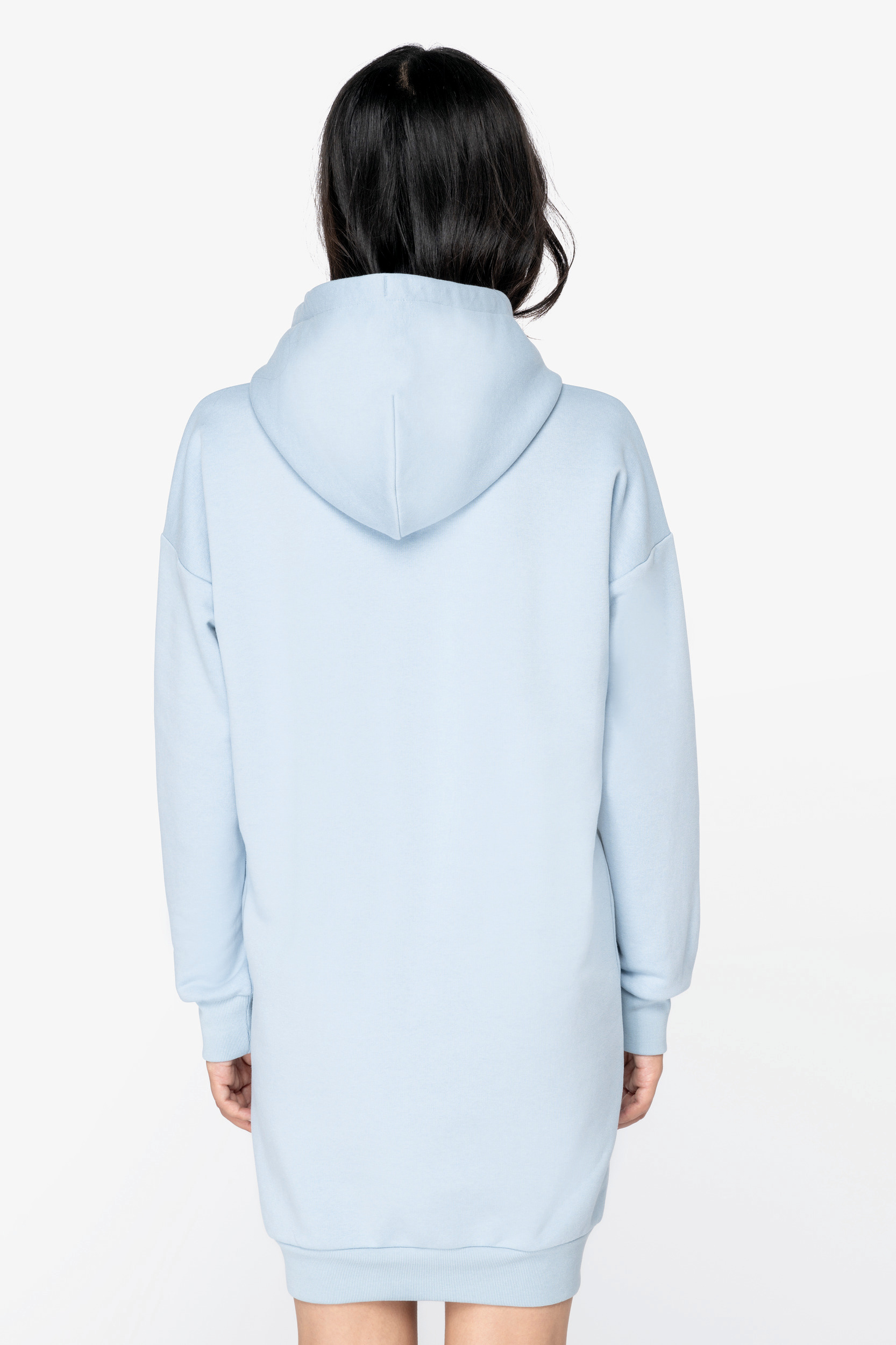 Miniature 4 pour Robe sweat-shirt écoresponsable à capuche femme