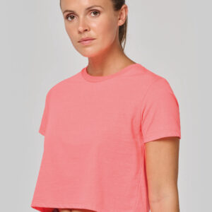 Visuel Crop top triblend femme