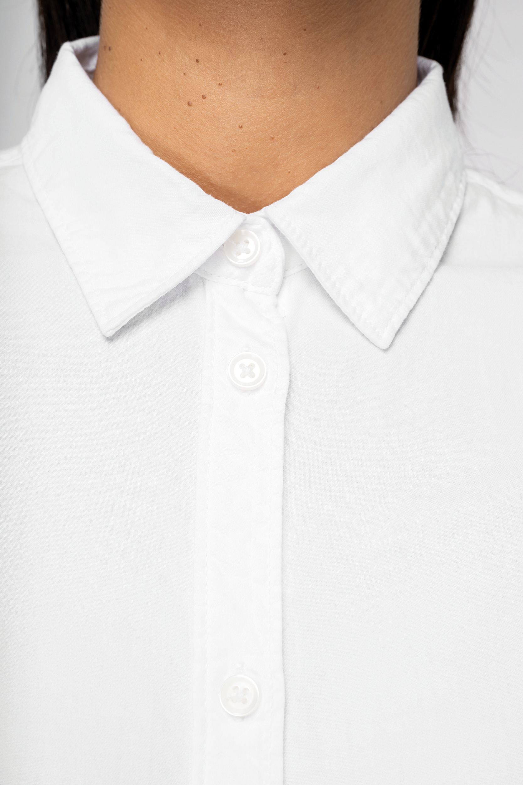 Miniature 5 pour Chemise écoresponsable délavée femme