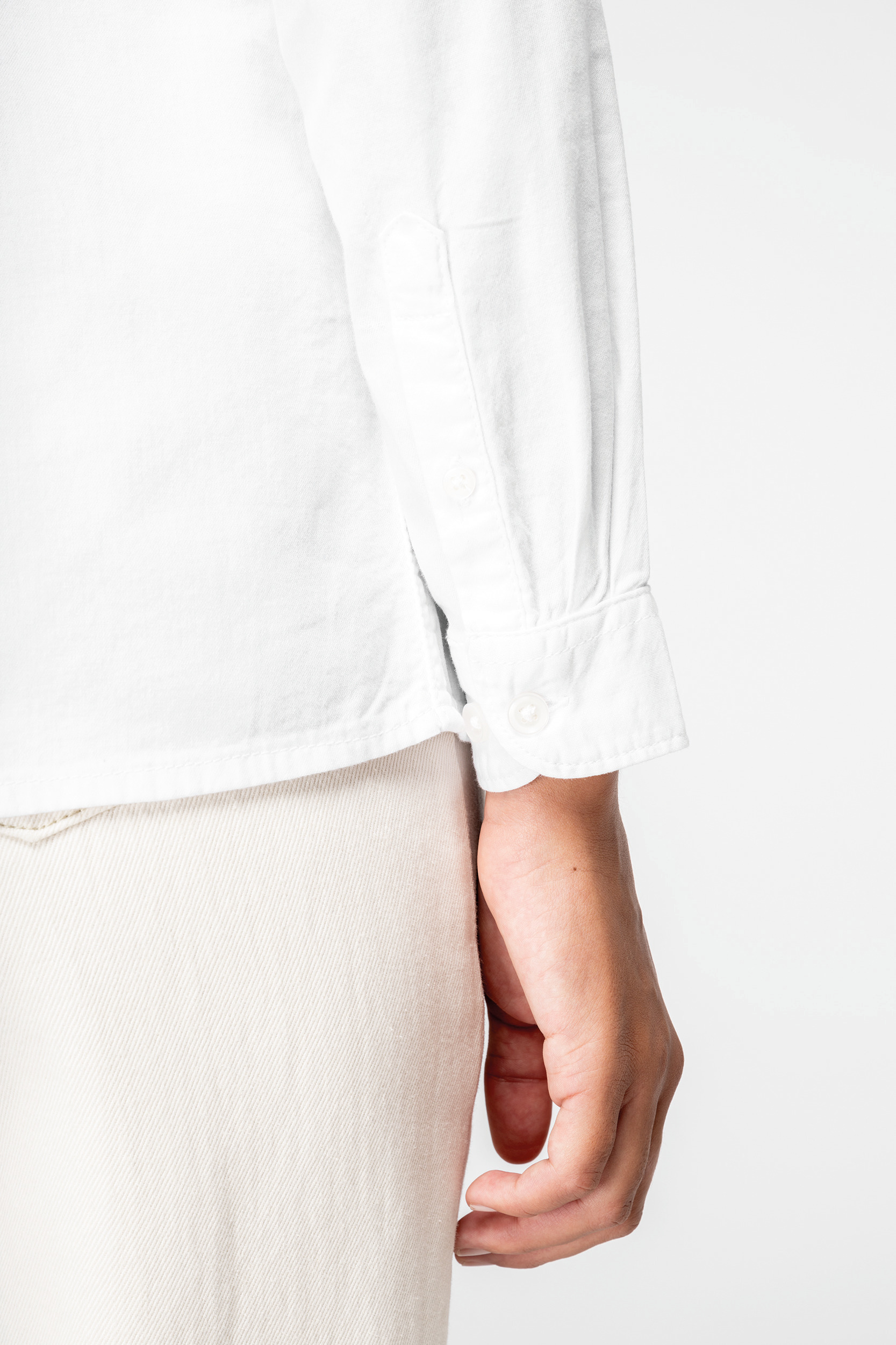 Miniature 6 pour Chemise écoresponsable délavée femme