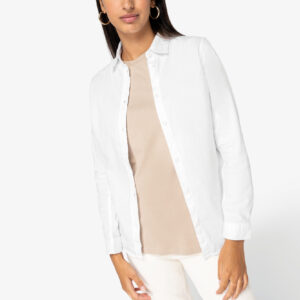 Visuel Chemise écoresponsable délavée femme