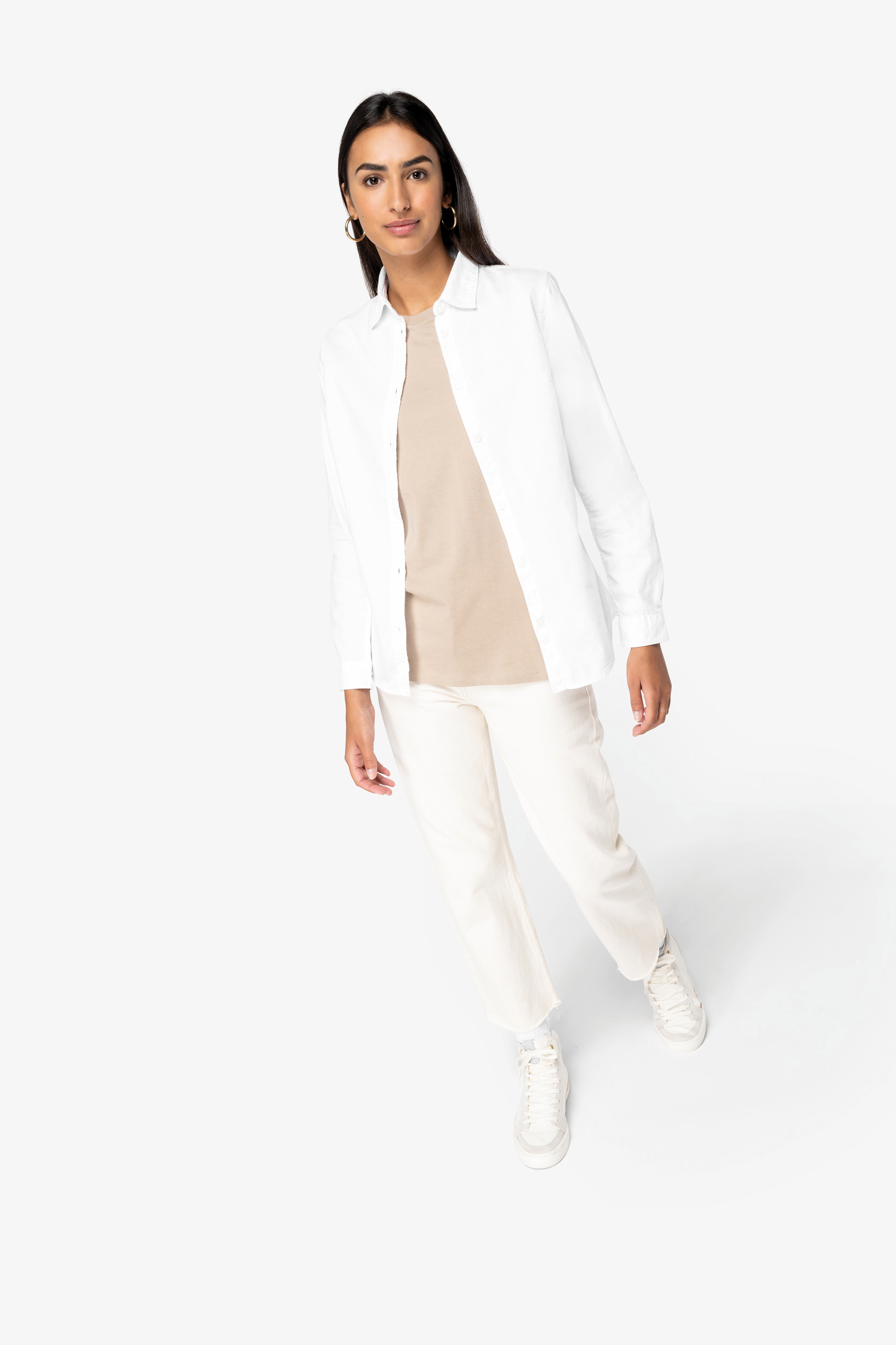 Miniature 2 pour Chemise écoresponsable délavée femme