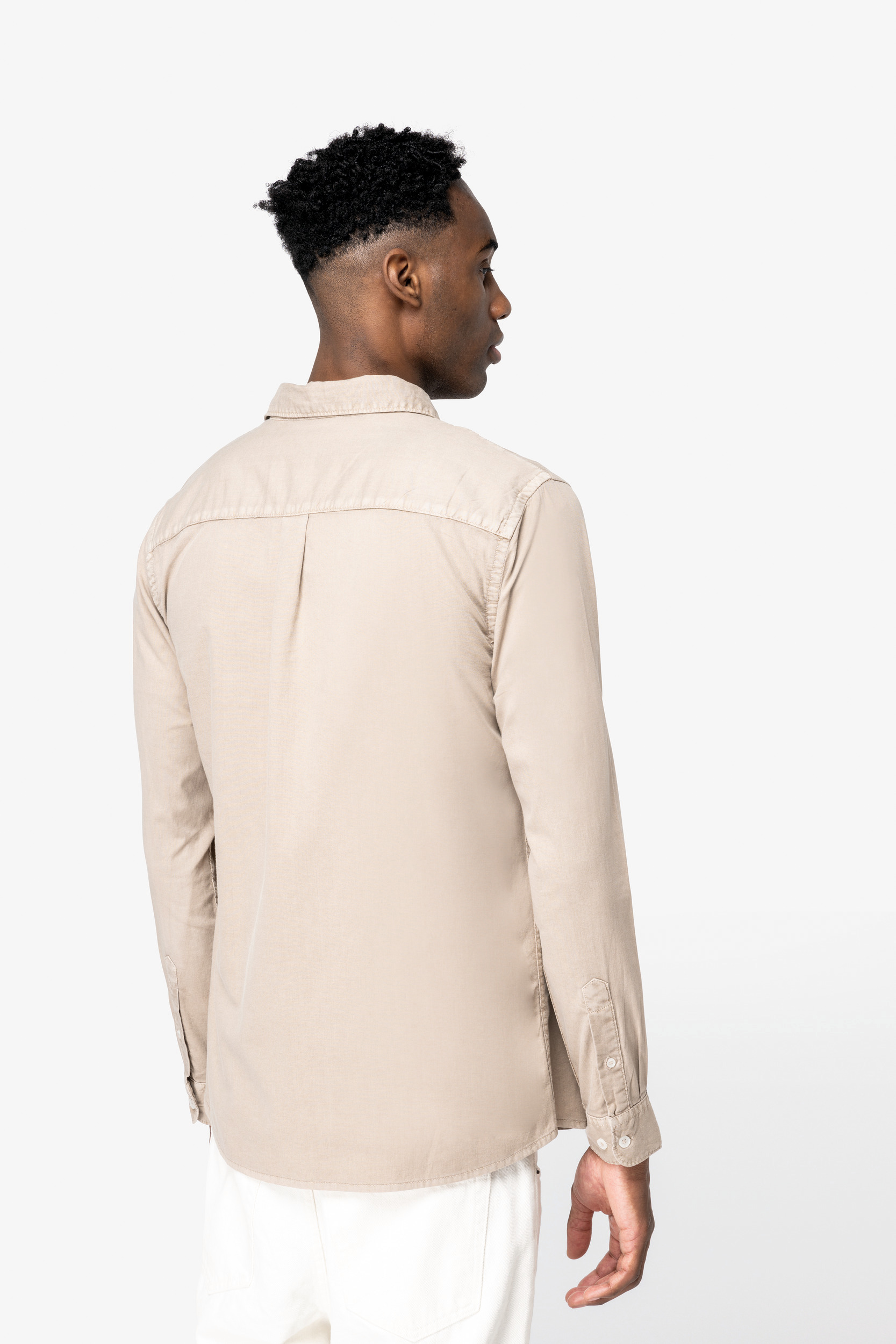 Miniature 4 pour Chemise écoresponsable délavée homme