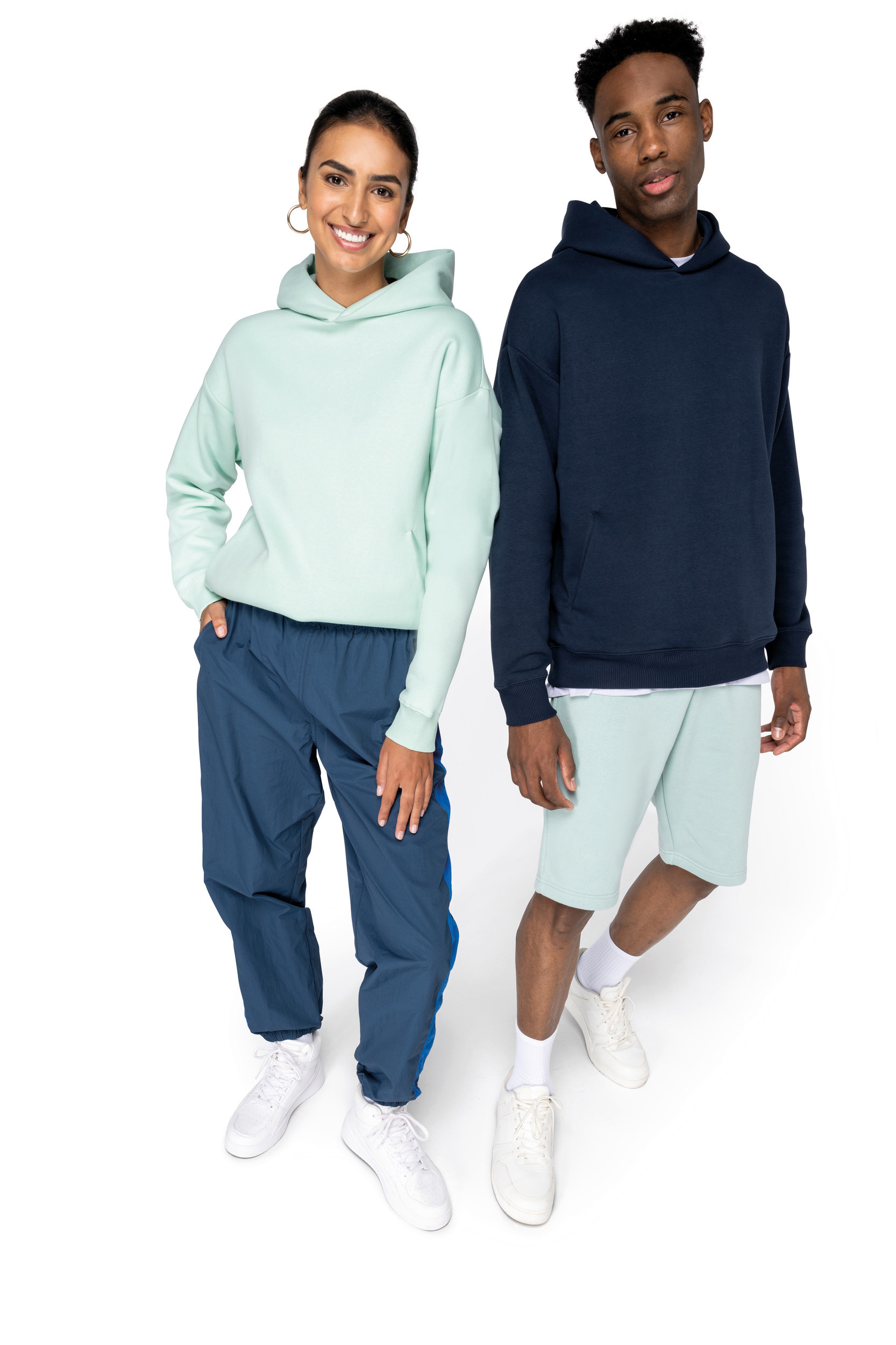 Miniature 2 pour Sweat-shirt écoresponsable à capuche oversize unisexe