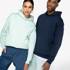 Visuel Sweat-shirt écoresponsable à capuche oversize unisexe