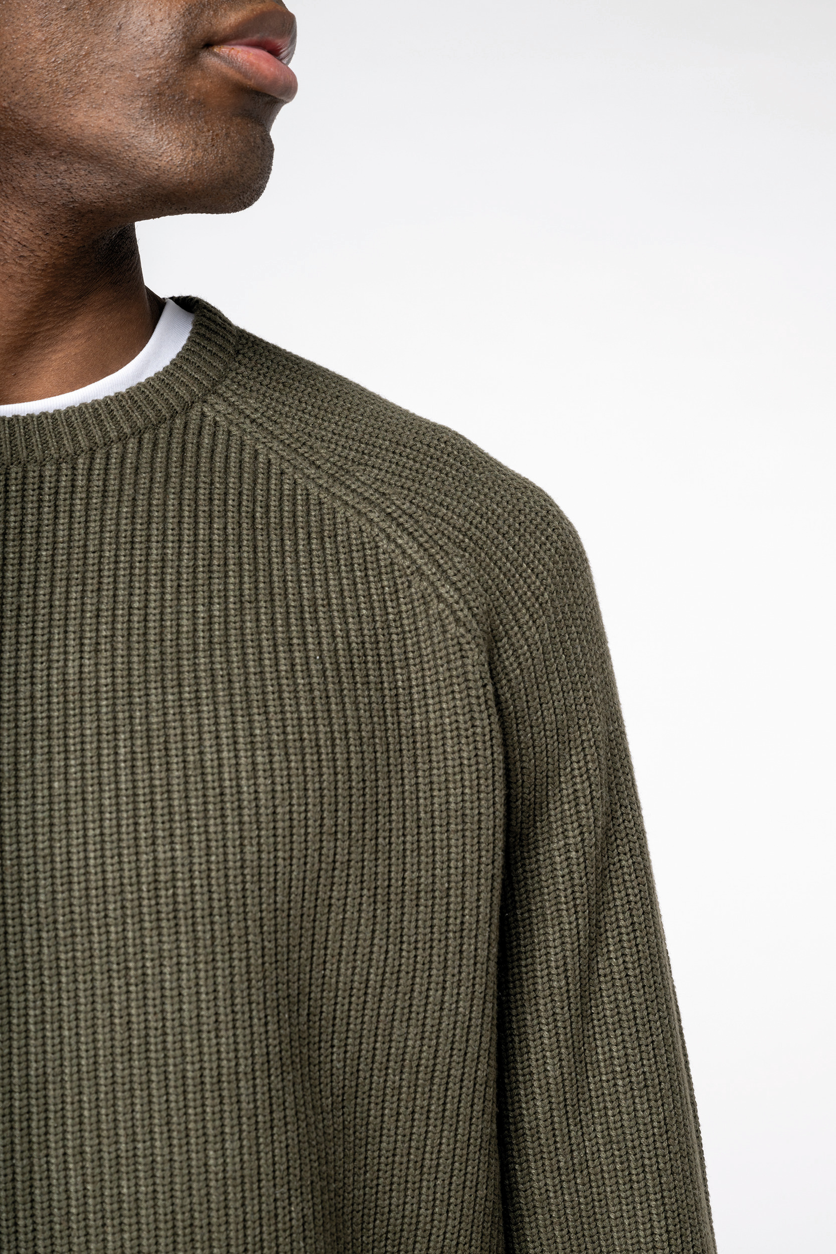 Miniature 6 pour Pull écoresponsable à grosses mailles homme