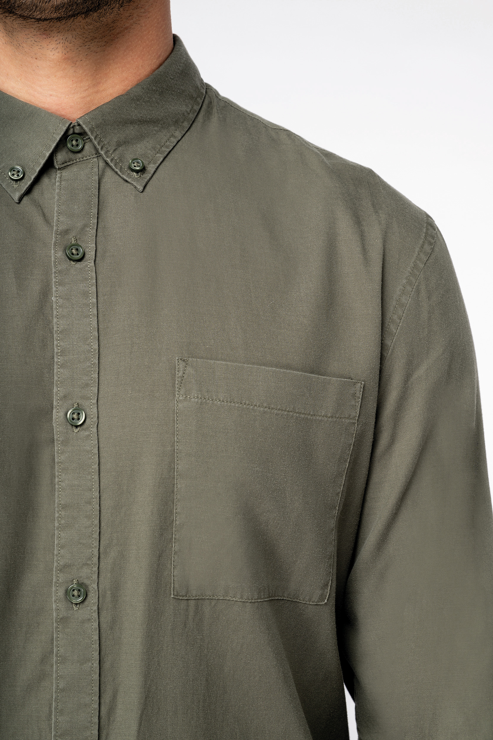 Miniature 5 pour Chemise écoresponsable en lyocell homme