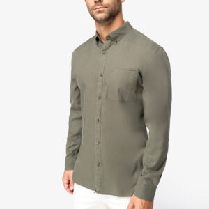 Visuel Chemise écoresponsable en lyocell homme