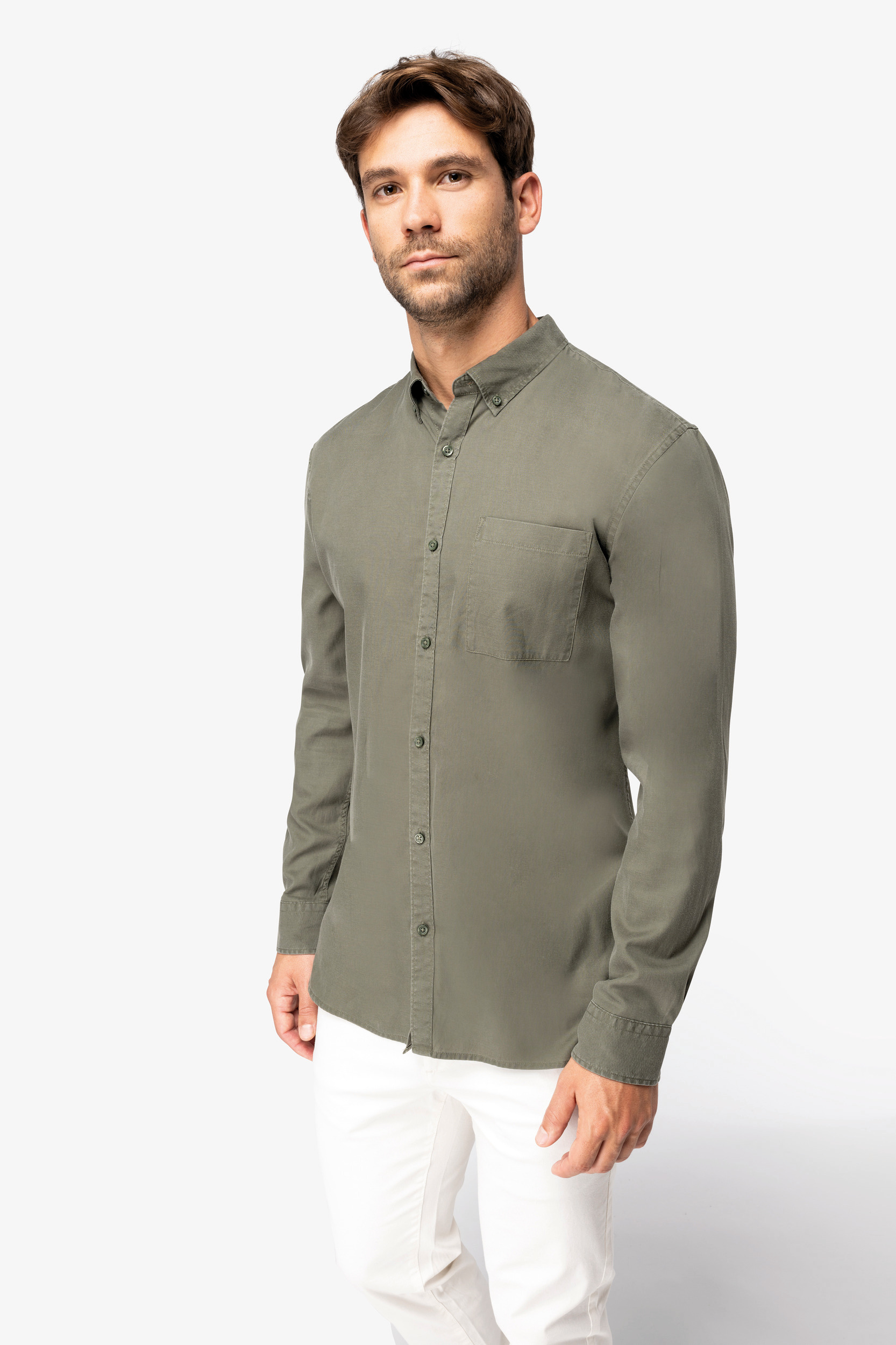 Miniature 1 pour Chemise écoresponsable en lyocell homme