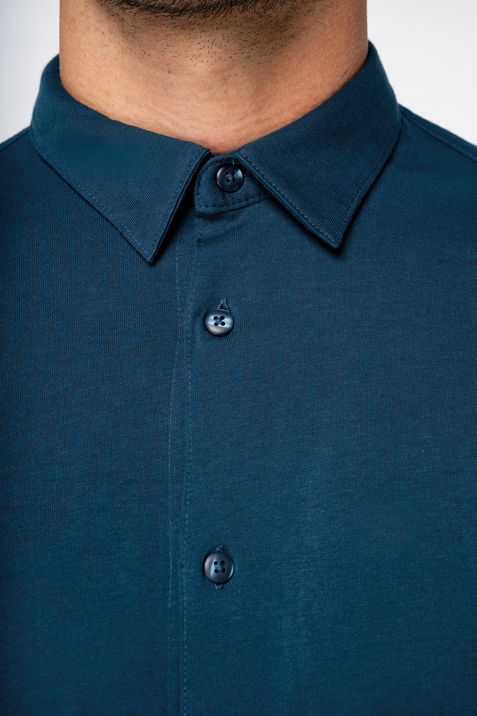 Miniature 4 pour Chemise écoresponsable en jersey homme