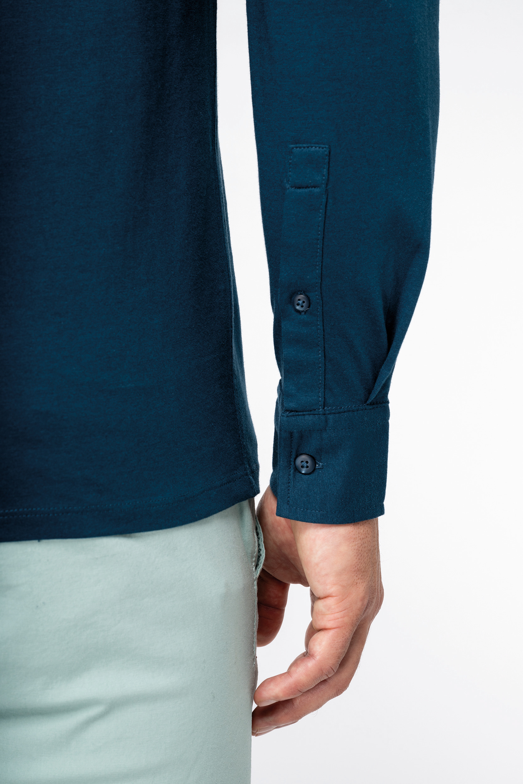 Miniature 6 pour Chemise écoresponsable en jersey homme