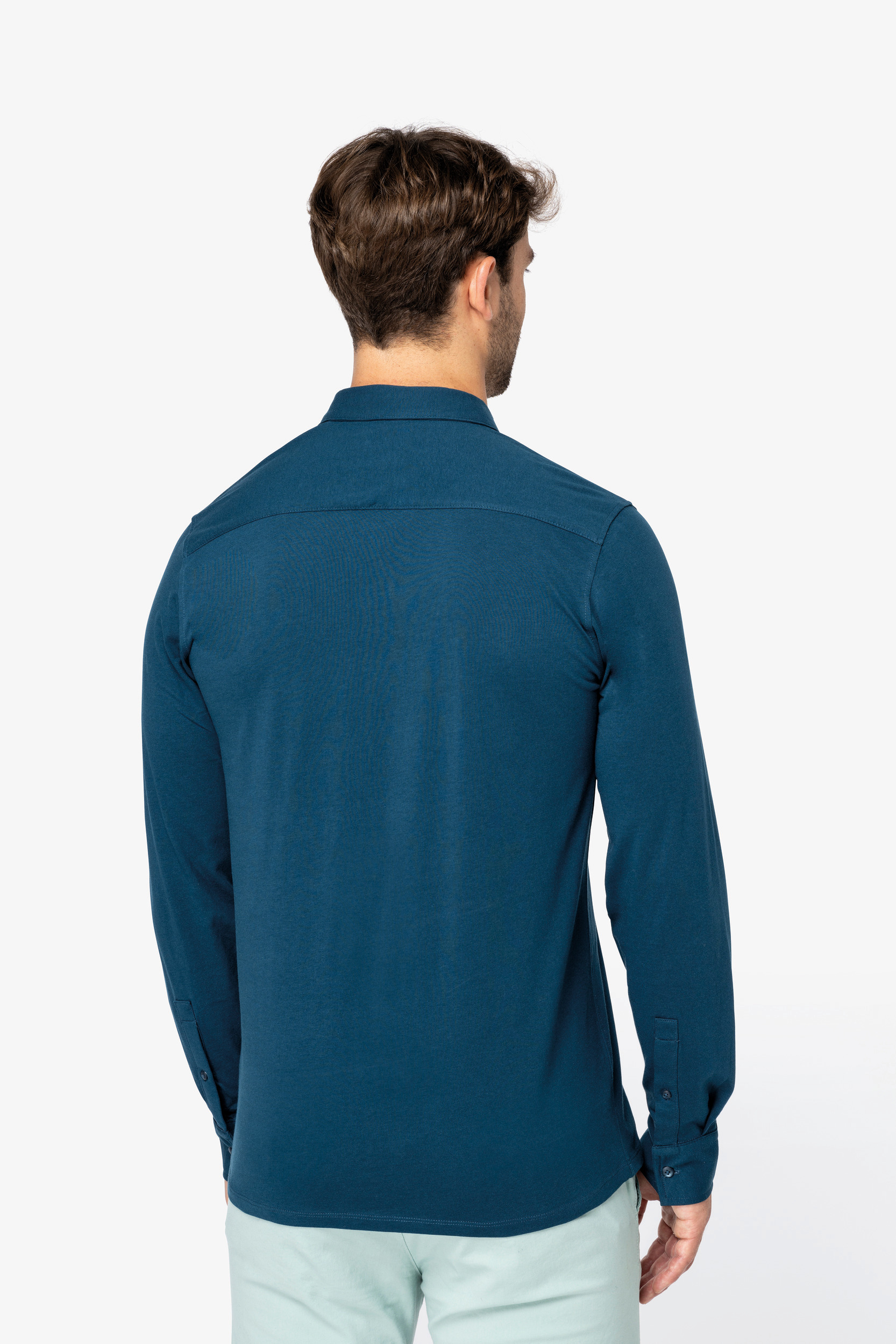 Miniature 3 pour Chemise écoresponsable en jersey homme