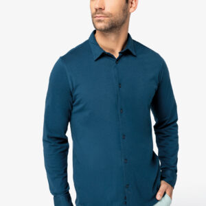 Visuel Chemise écoresponsable en jersey homme