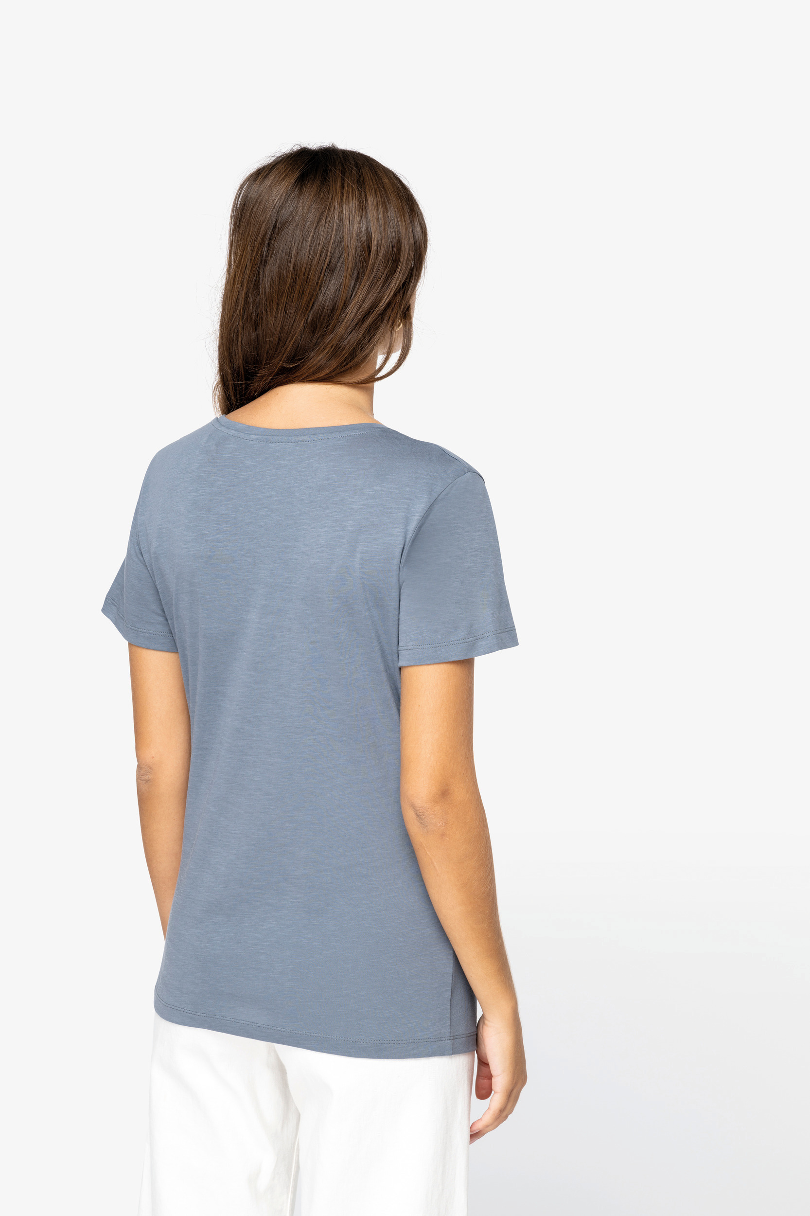 Miniature 4 pour T-shirt écoresponsable slub femme