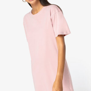 Visuel Robe t-shirt écoresponsable délavée femme