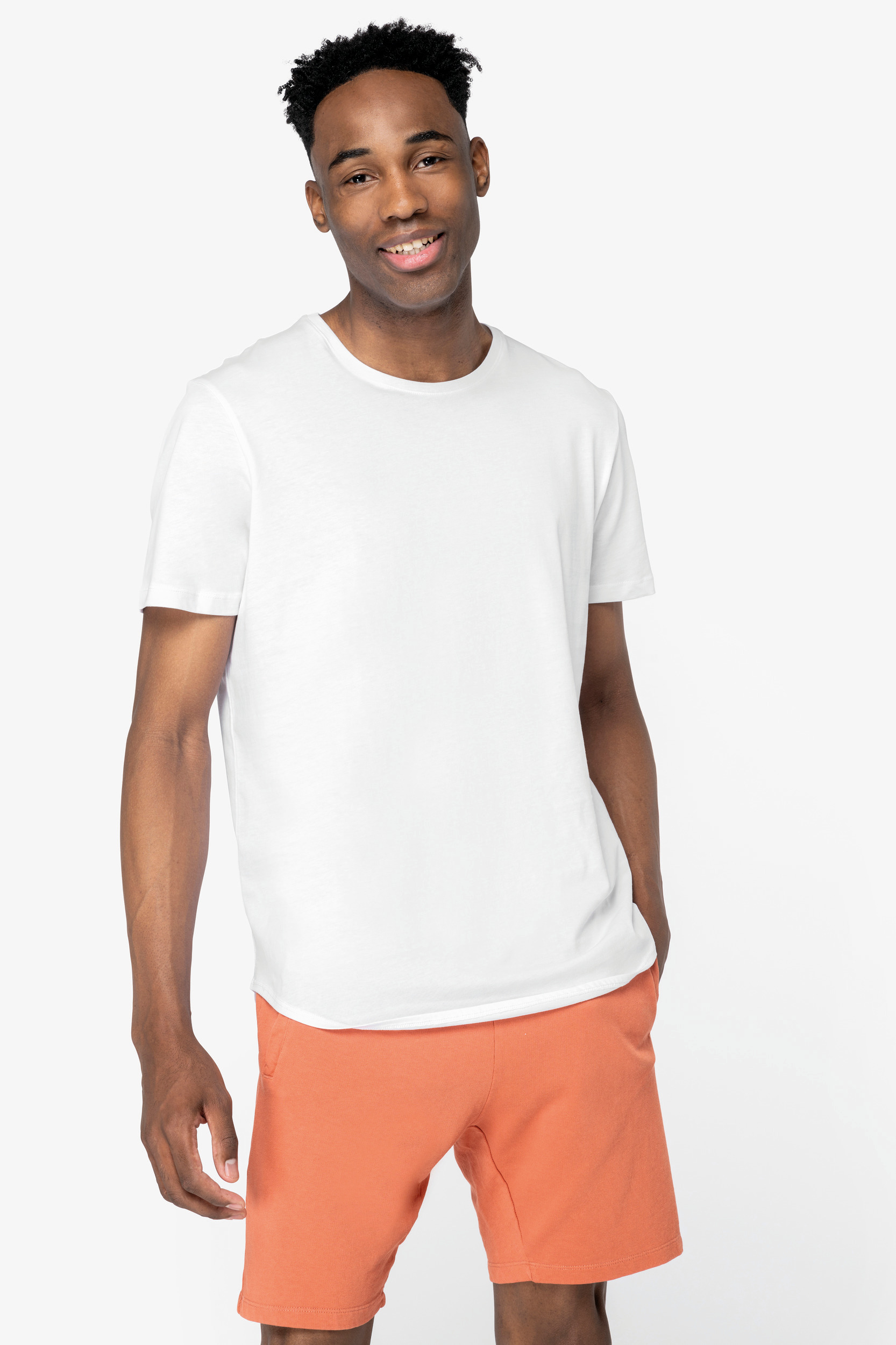 Miniature 1 pour T-shirt écoresponsable bas arrondi homme