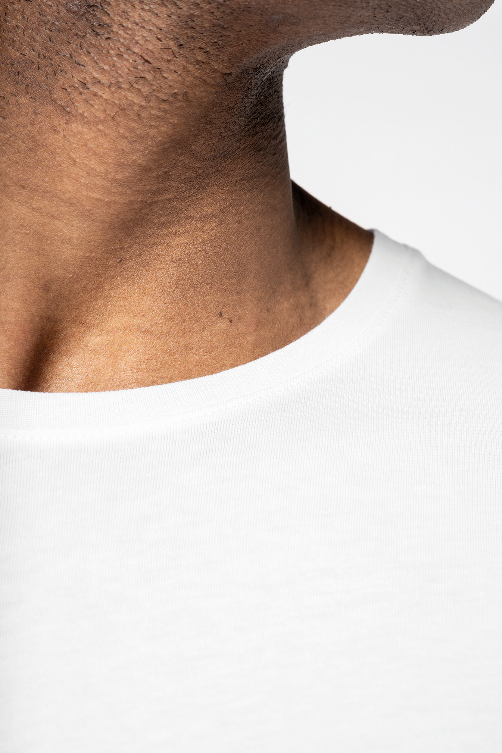 Miniature 5 pour T-shirt écoresponsable bas arrondi homme