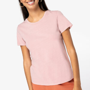 Visuel T-shirt écoresponsable délavé femme