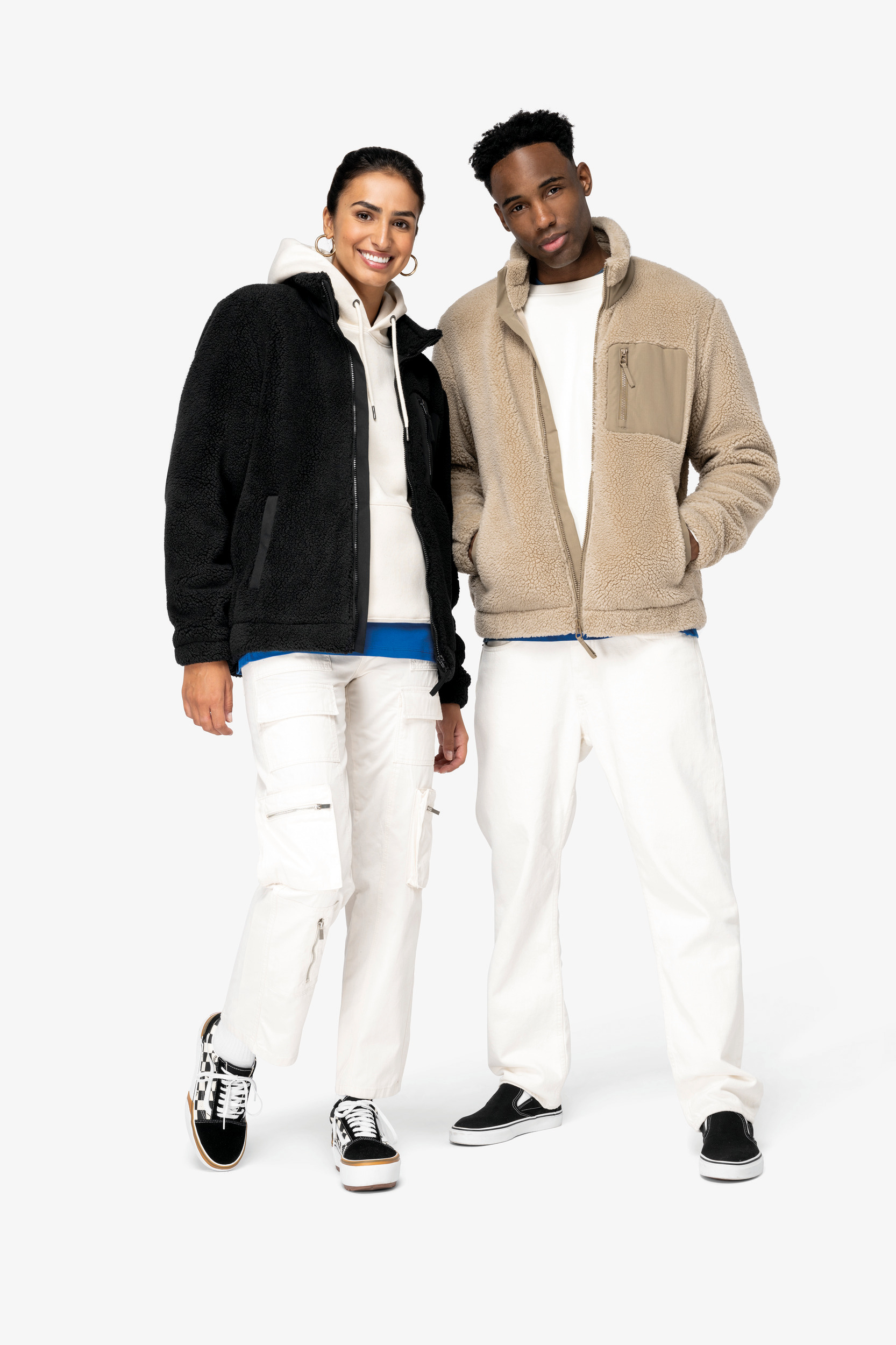 Miniature 2 pour Veste écoresponsable en sherpa unisexe