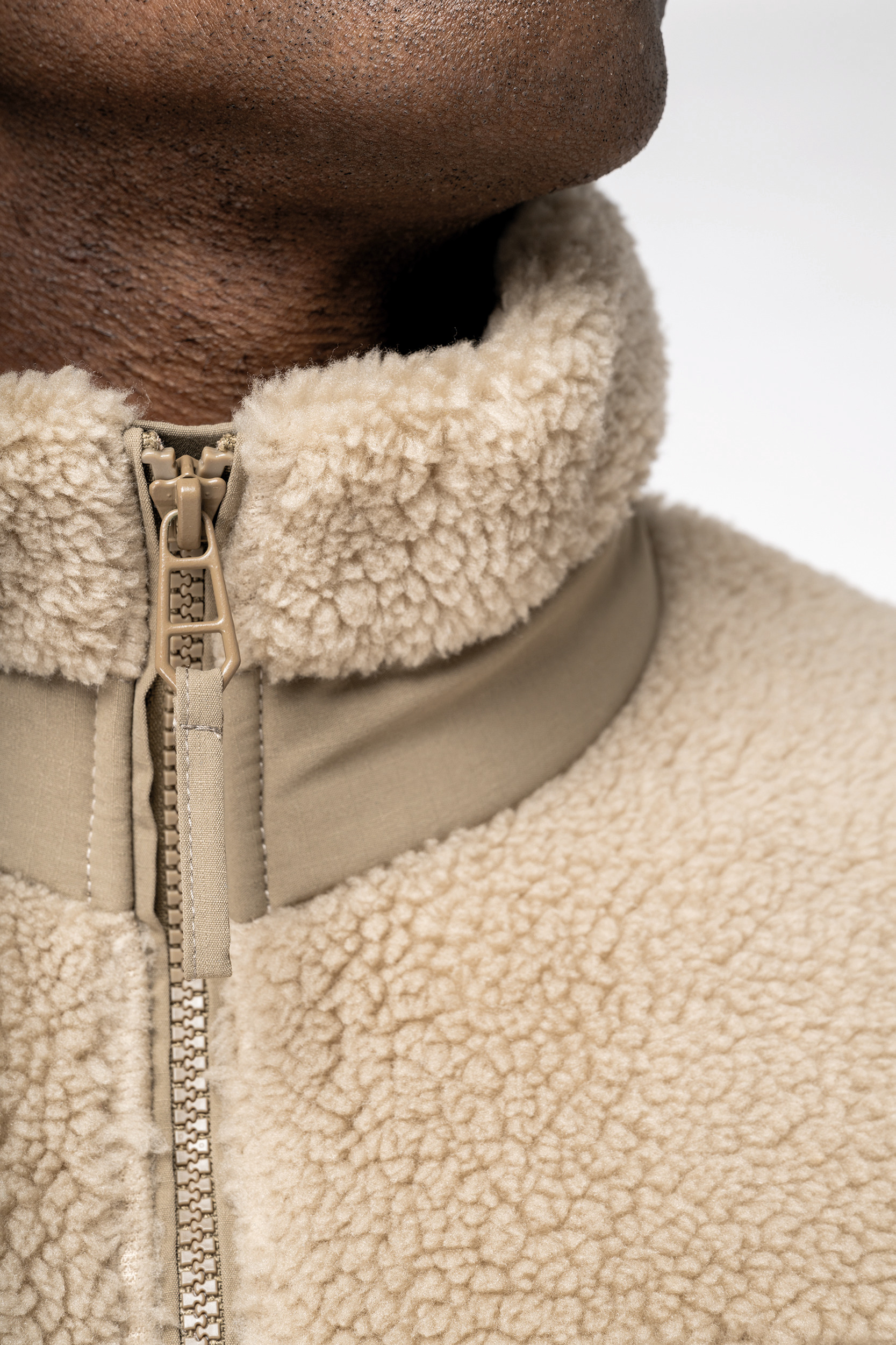 Miniature 8 pour Veste écoresponsable en sherpa unisexe