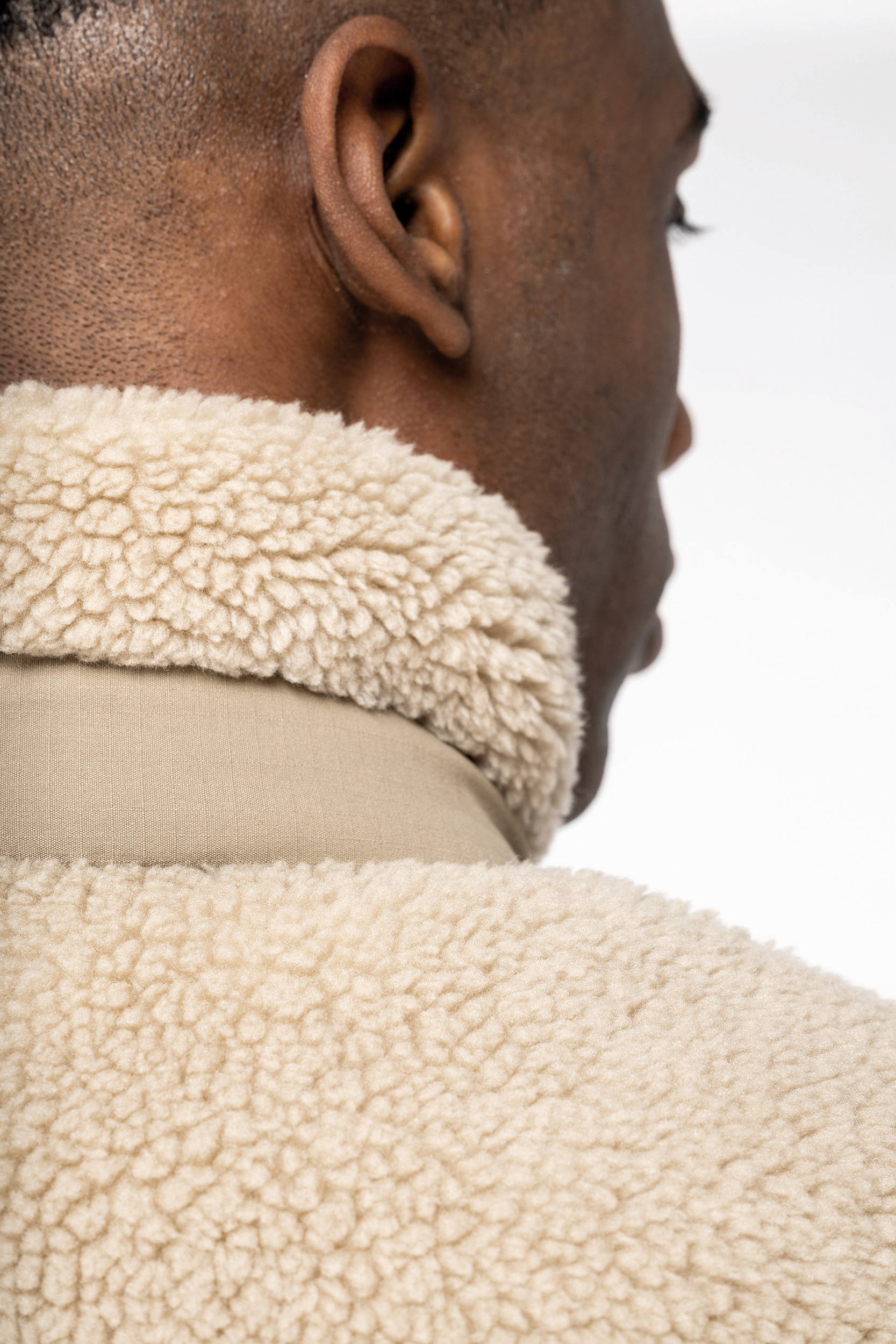 Miniature 7 pour Veste écoresponsable en sherpa unisexe