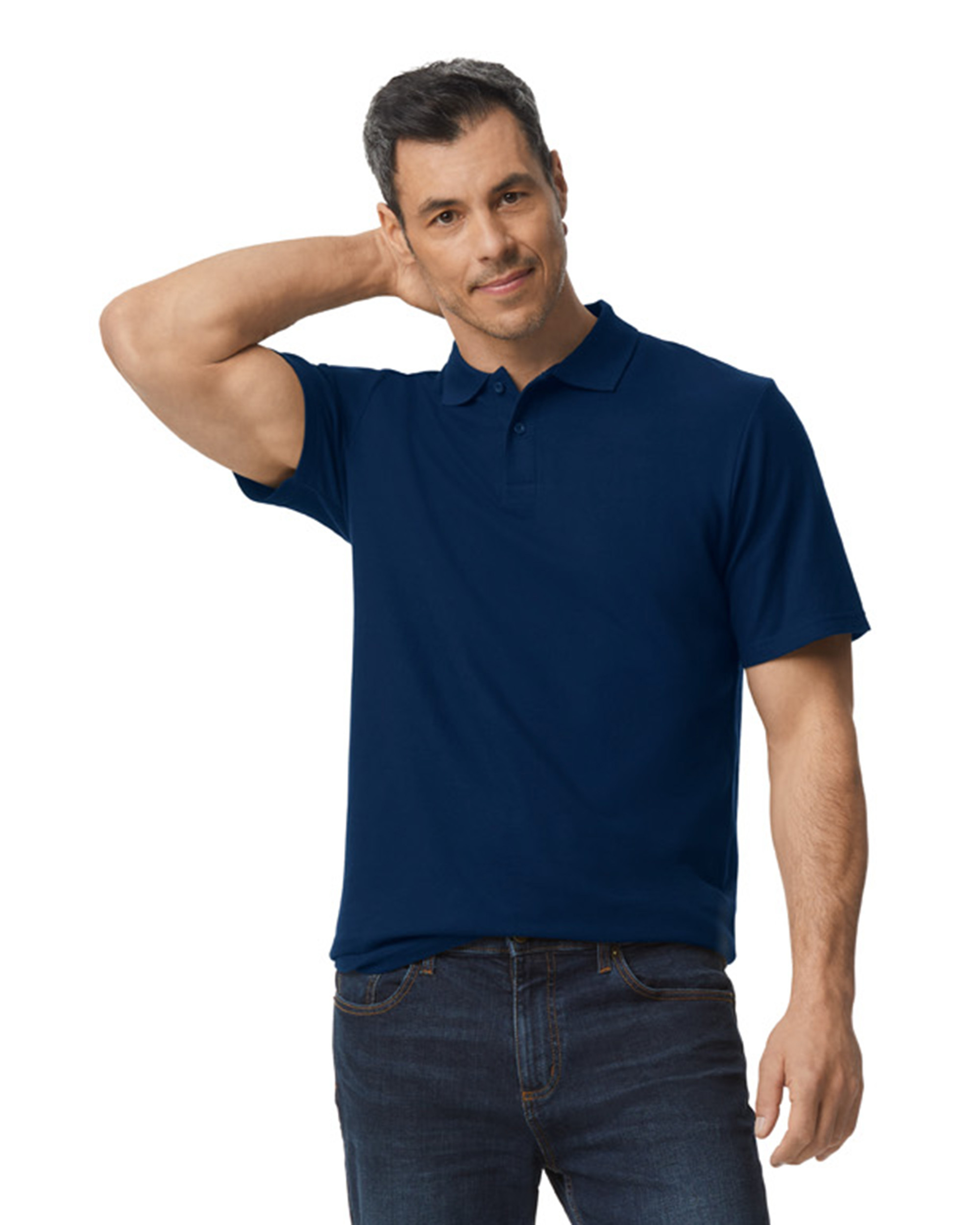 Miniature 5 pour Polo Homme Softstyle Double Piqué