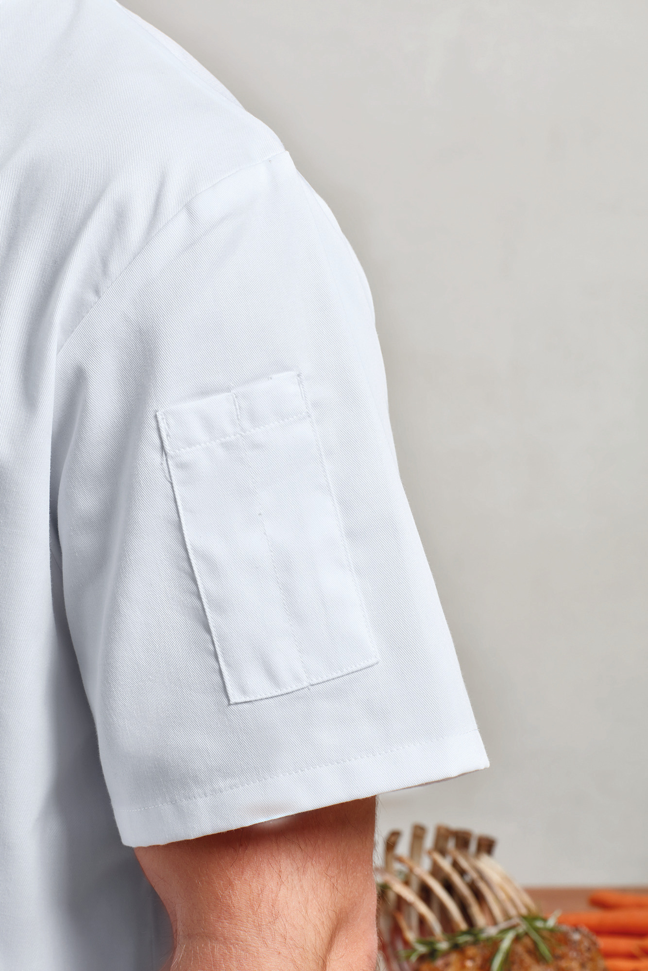 Miniature 4 pour Veste chef cuisinier manches courtes Coolchecker®