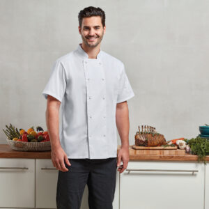 Visuel Veste chef cuisinier manches courtes Coolchecker®